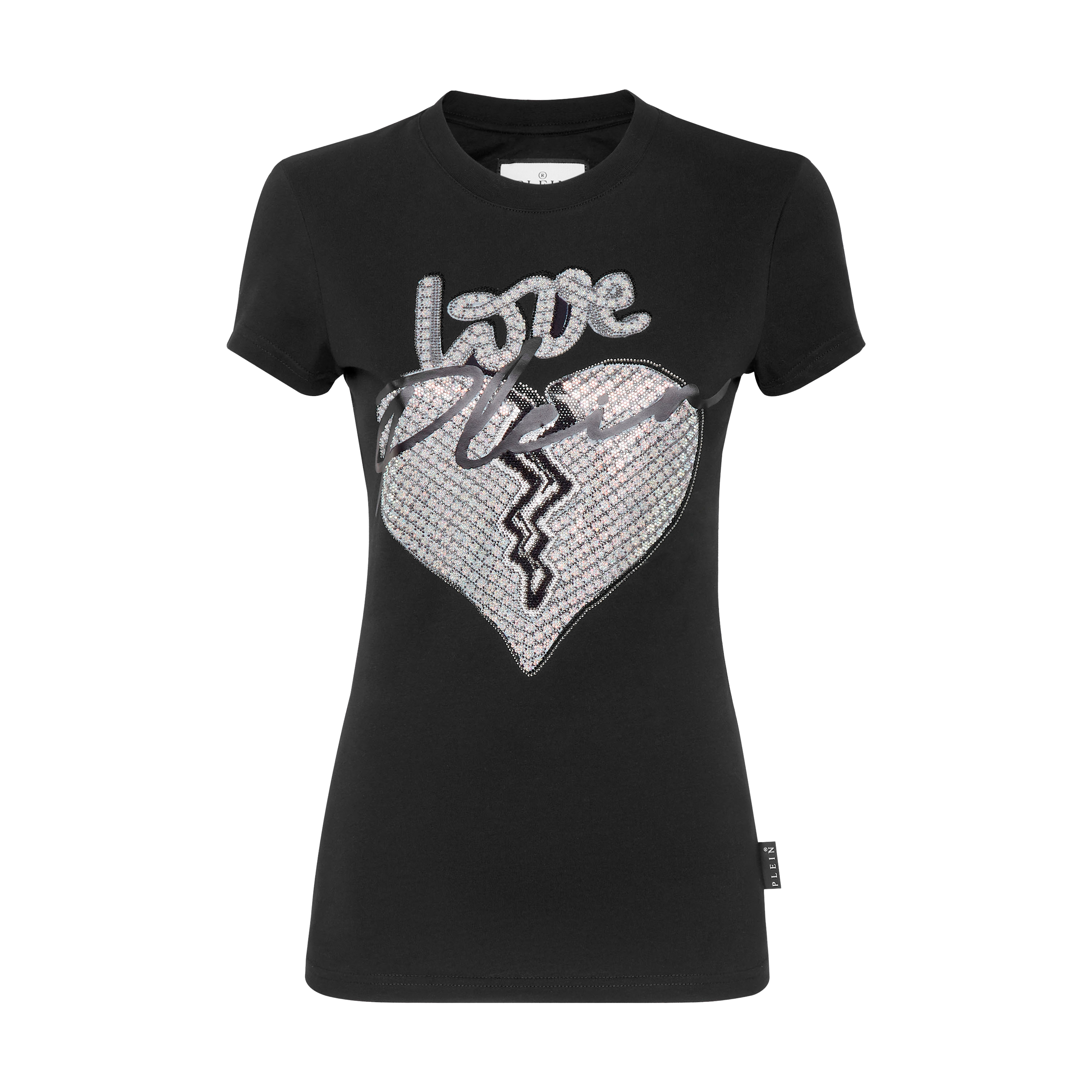 Camiseta Negra Philipp Plein Sexy Pure Fit