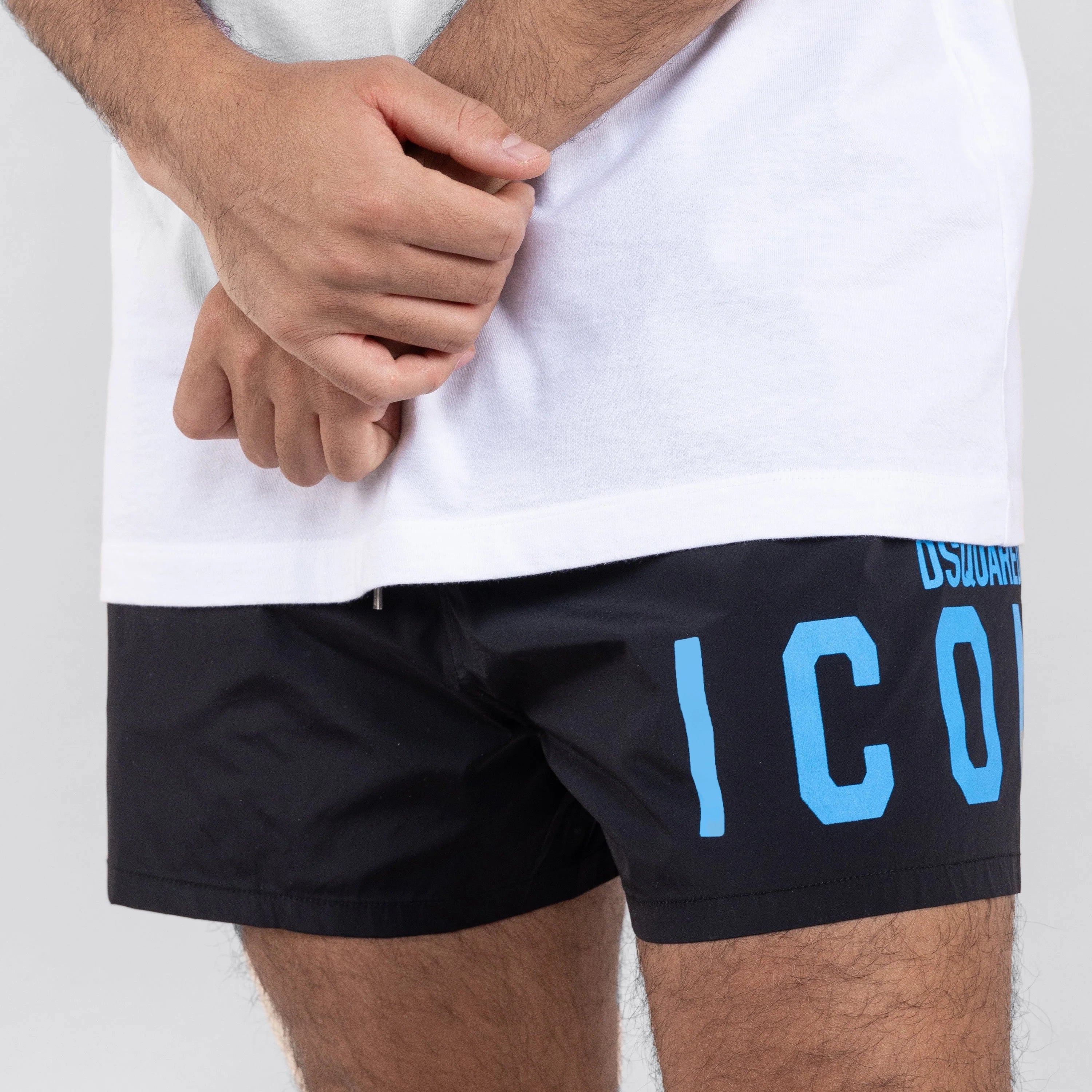 Pantaloneta Negra Dsquared2 Azul Icon