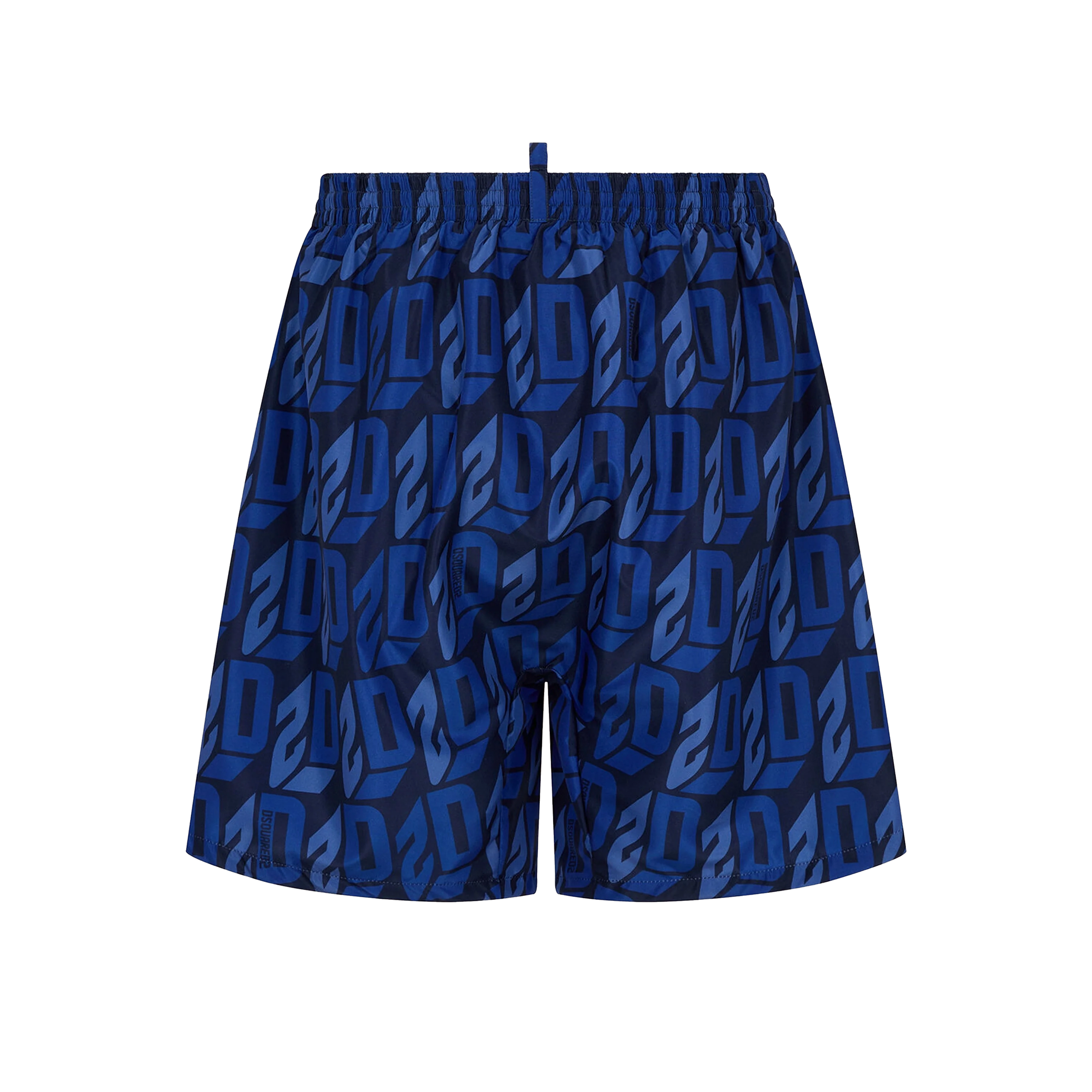 Pantaloneta Azul Dsquared2 Multilogo D2