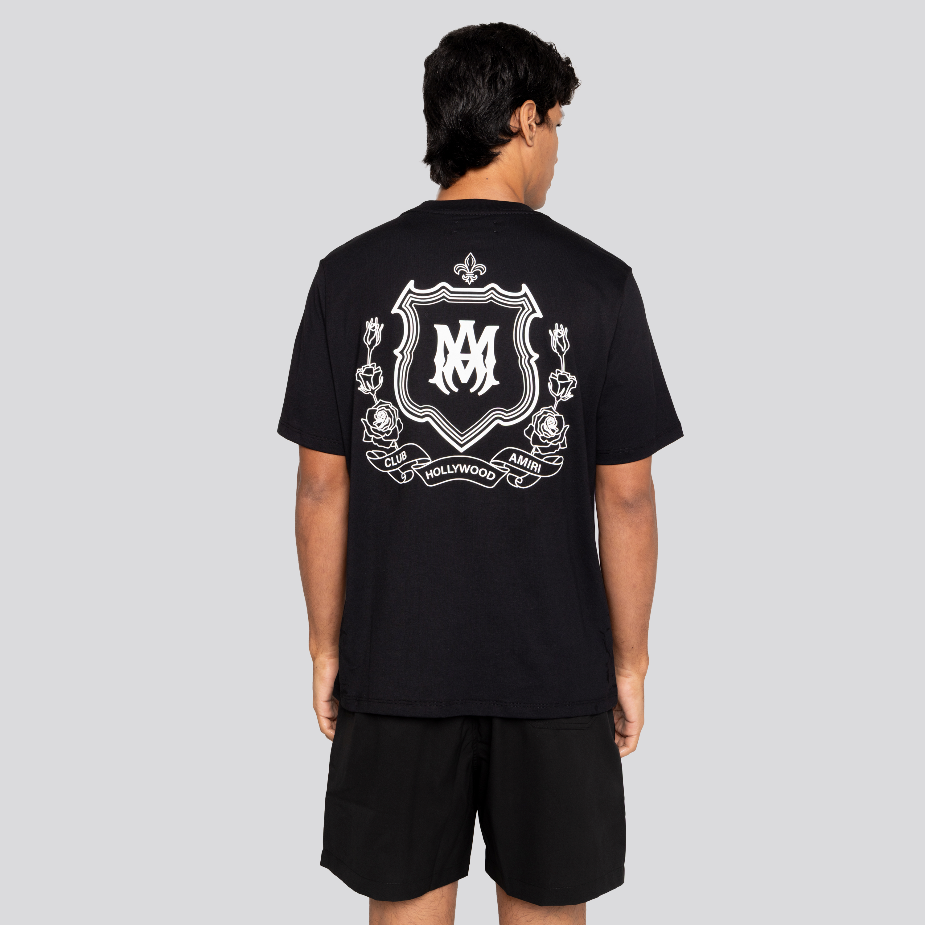 Camiseta Negra AMIRI MA Crest