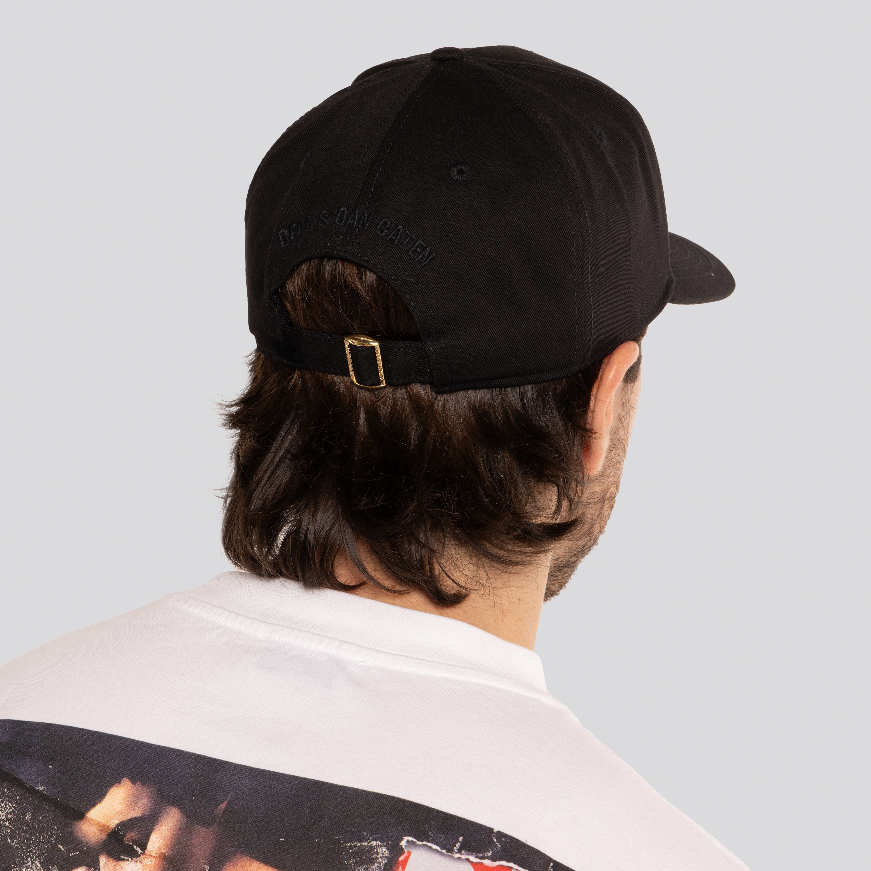 Gorra Negra Dsquared2 Dsq2