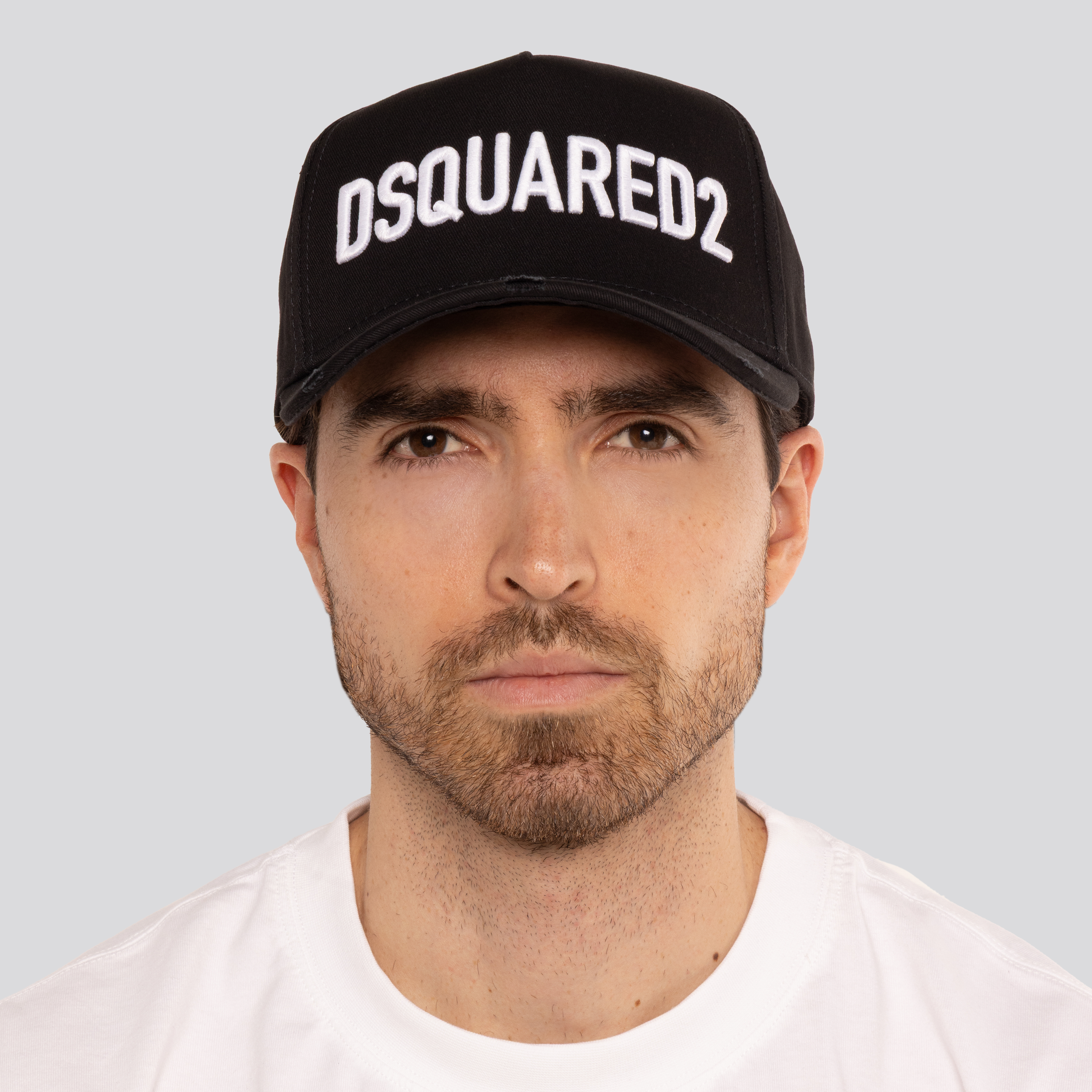 Gorra Negra Dsquared2 Big Logo