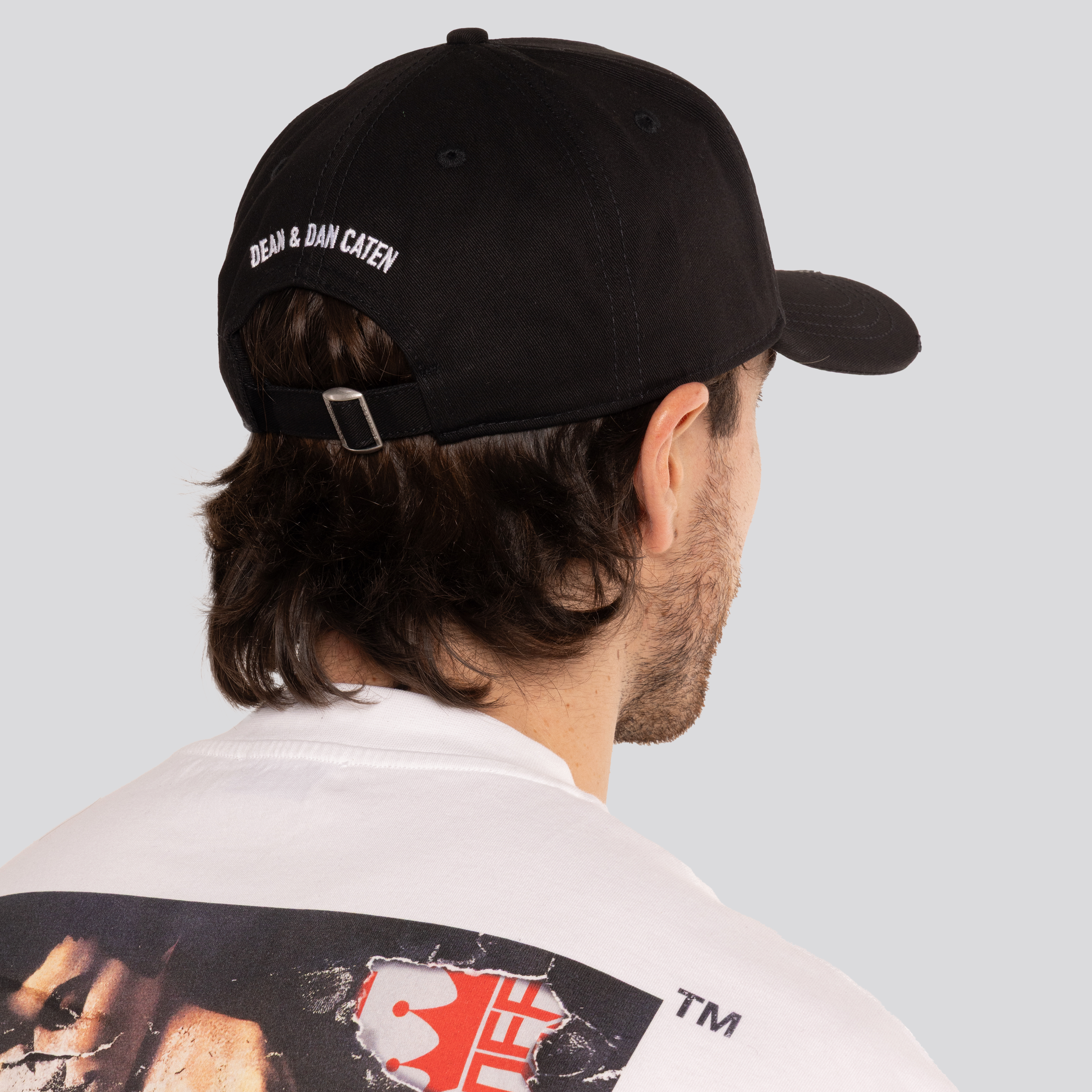Gorra Negra Dsquared2 Big Logo