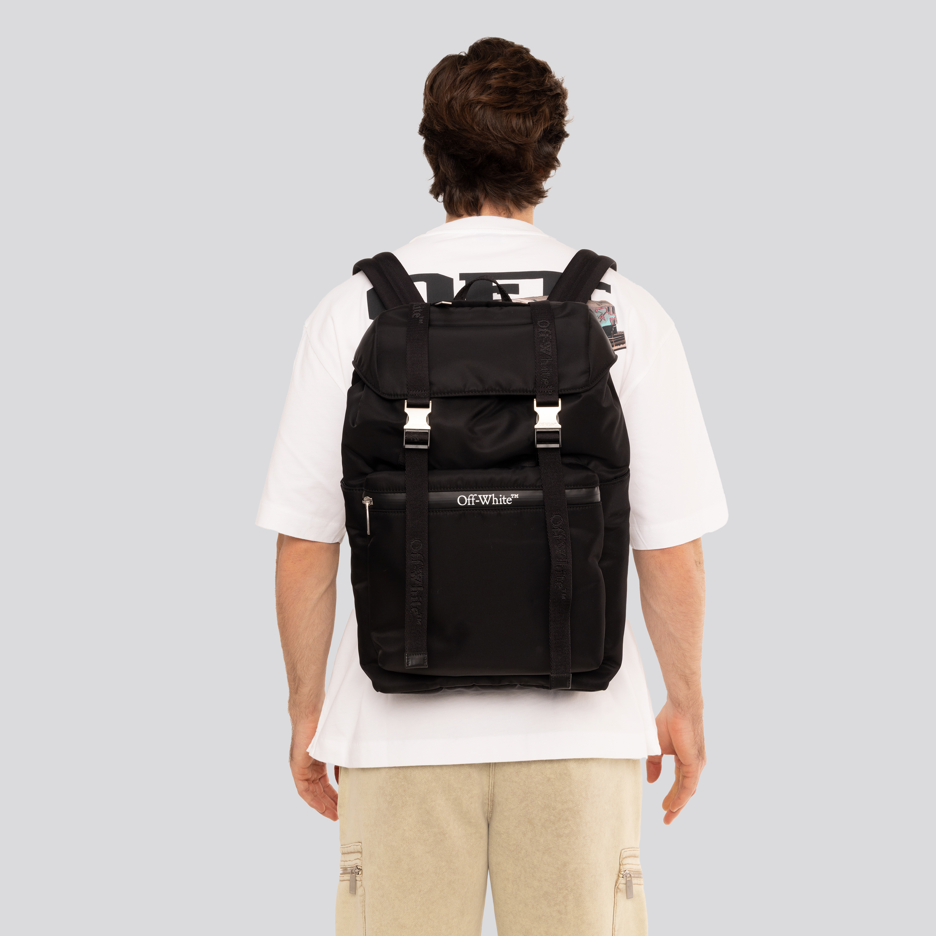 Mochila Negro Off-White Outdoor