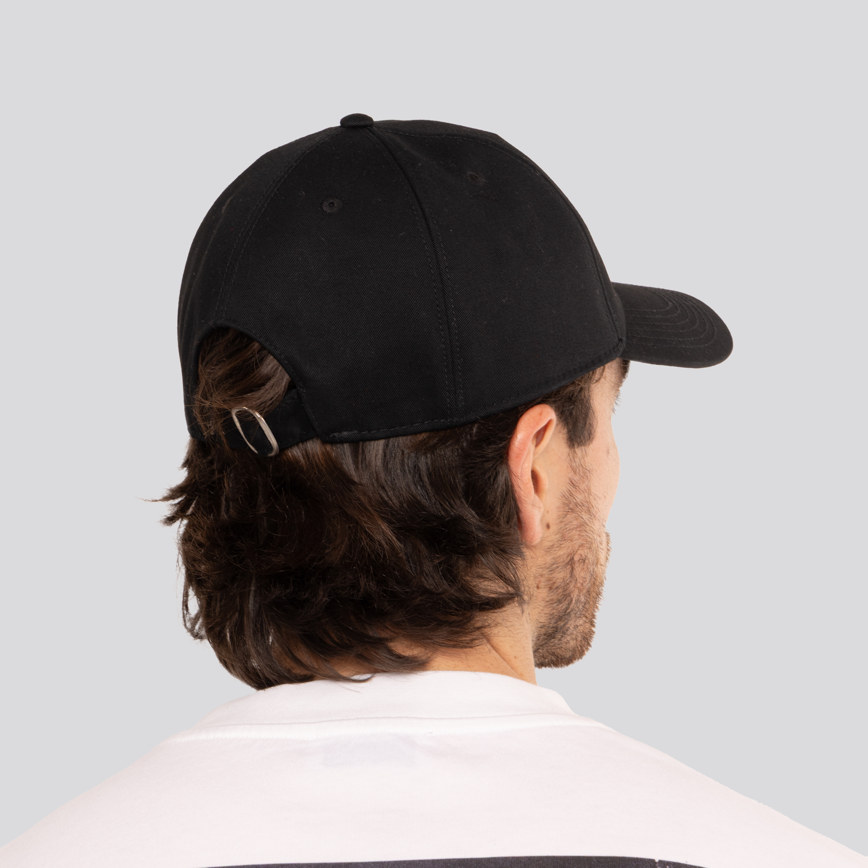 Gorra Negra Off-White Logo