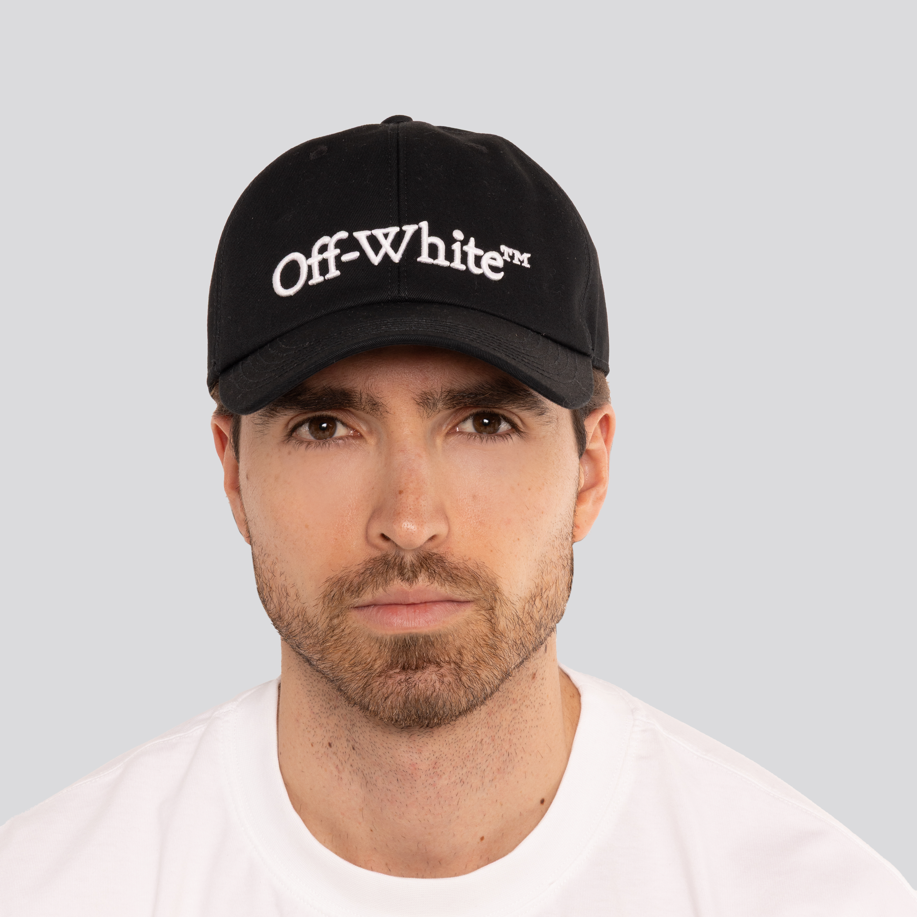 Gorra Negra Off-White Logo