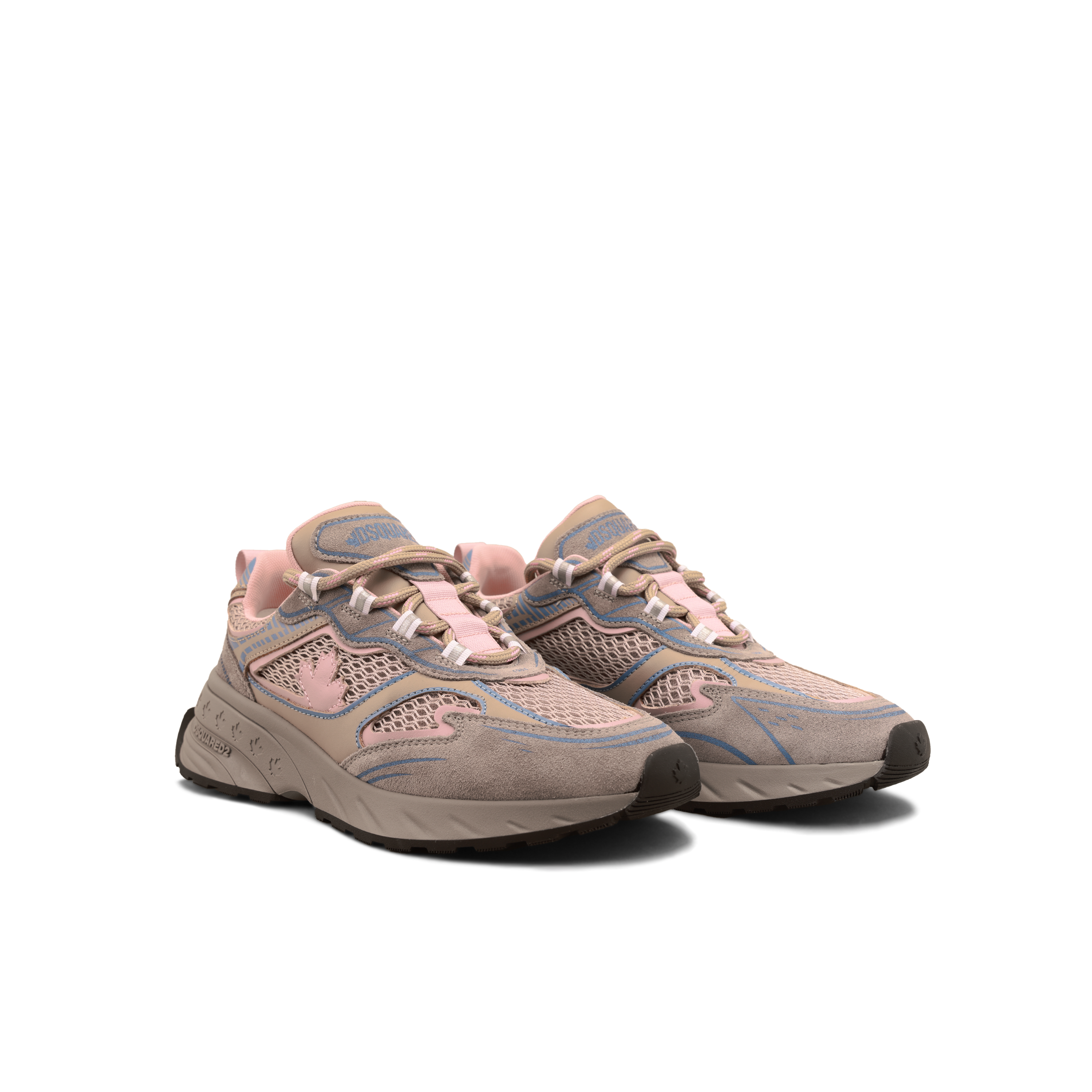 Sneakers Blancos Dsquared2 Leaf