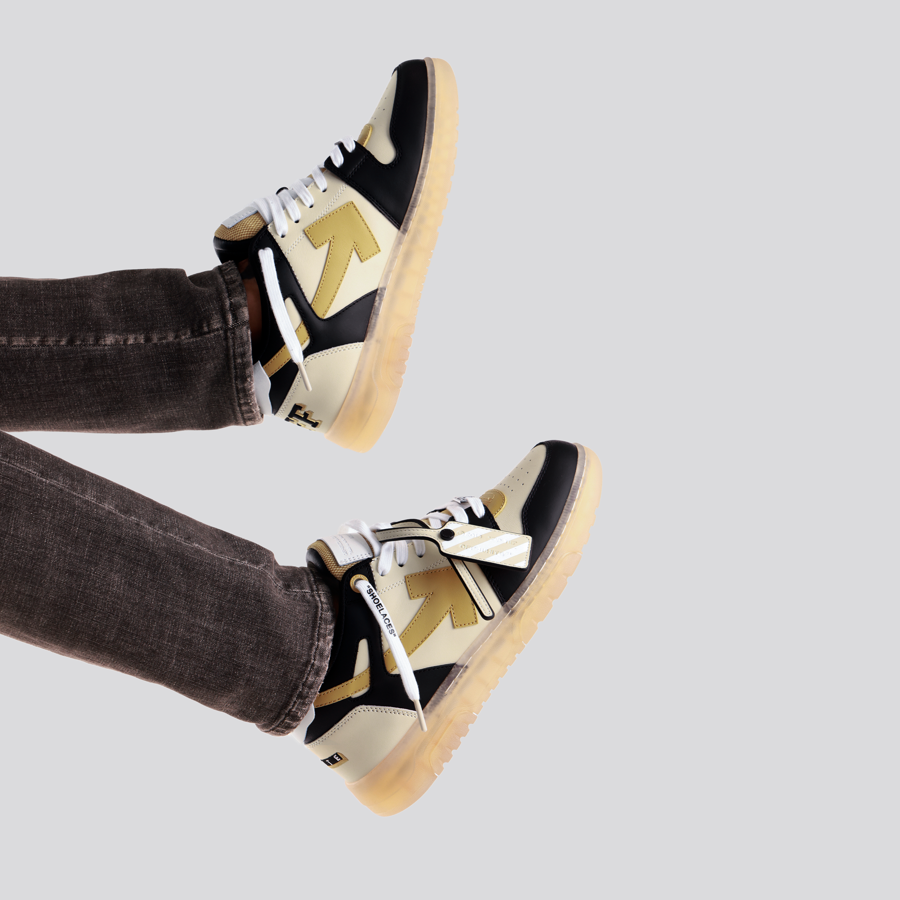 Sneakers Biege Off-White OOO Varsity