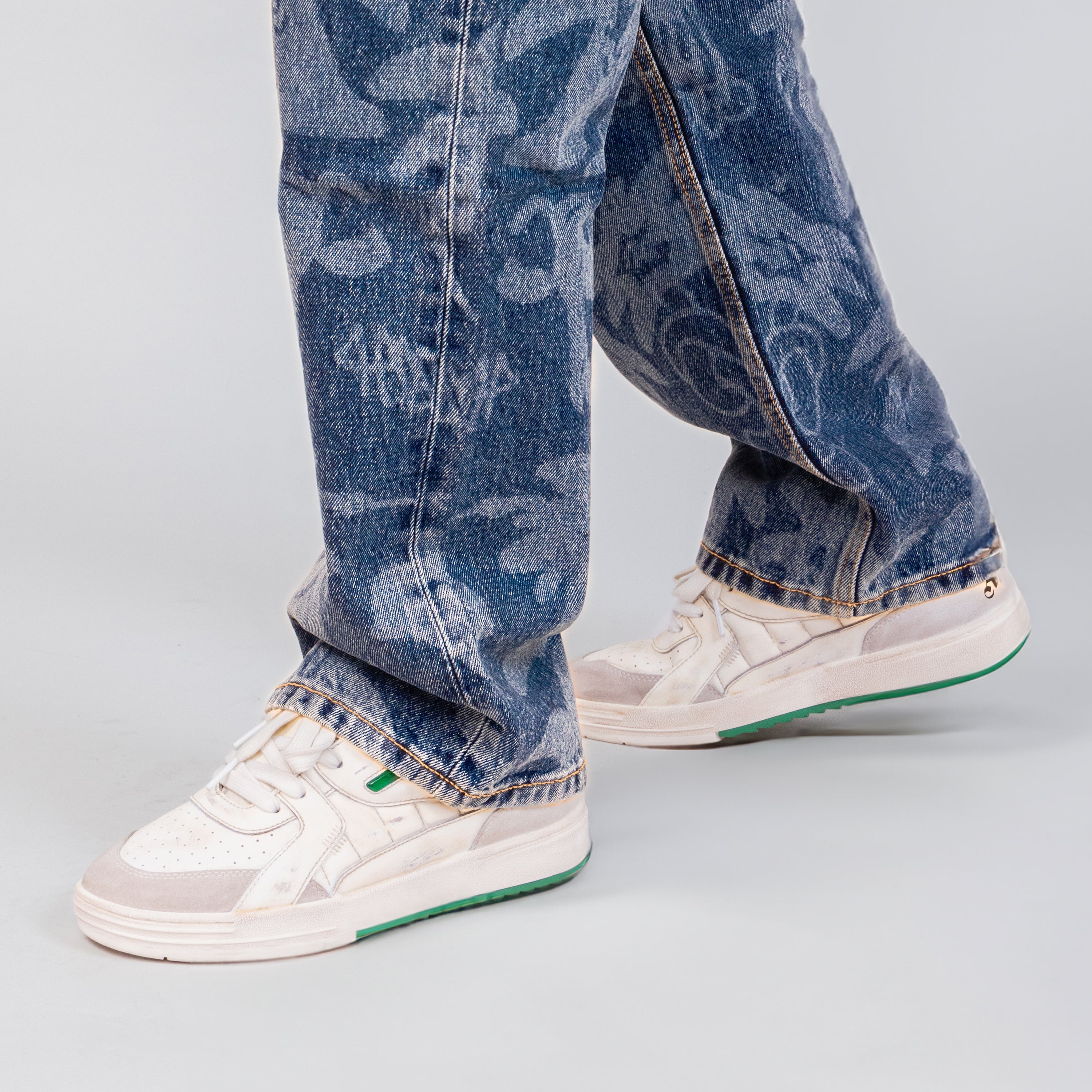 Jeans Denim Palm Angels Palmity Allover