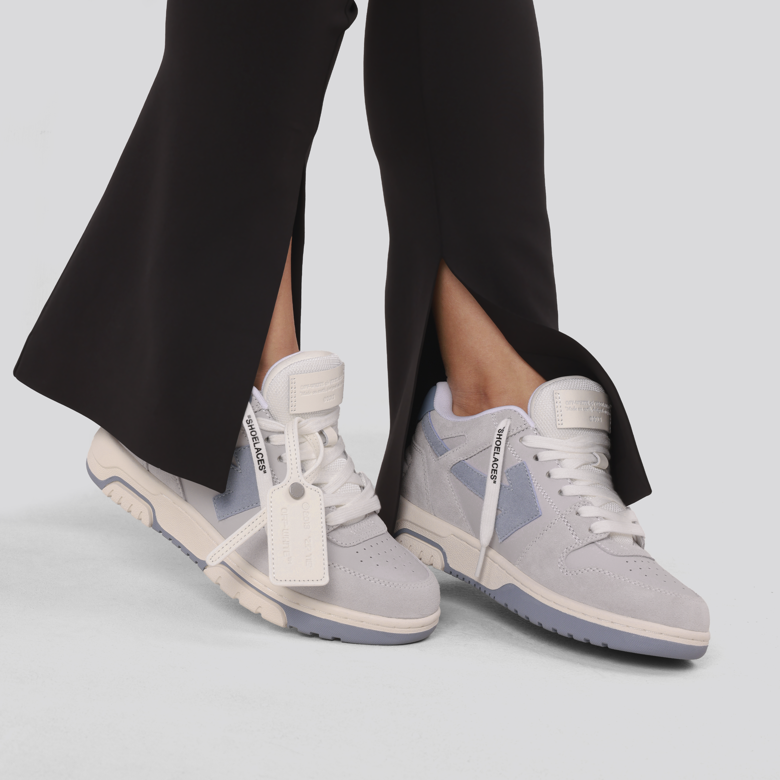 Sneakers Grices Off-White OOO Suede