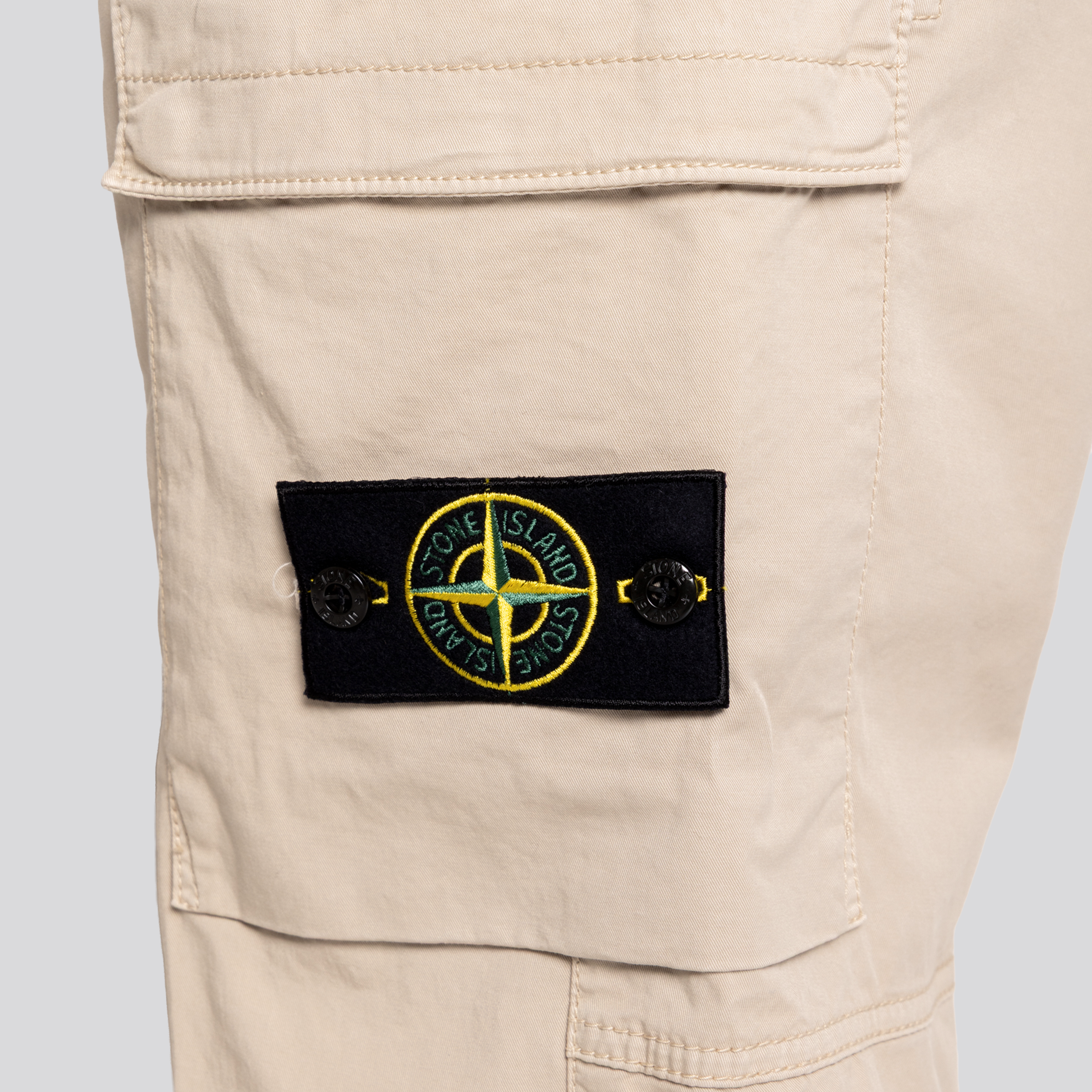 Pantalón Beige Stone Island Double Pocket