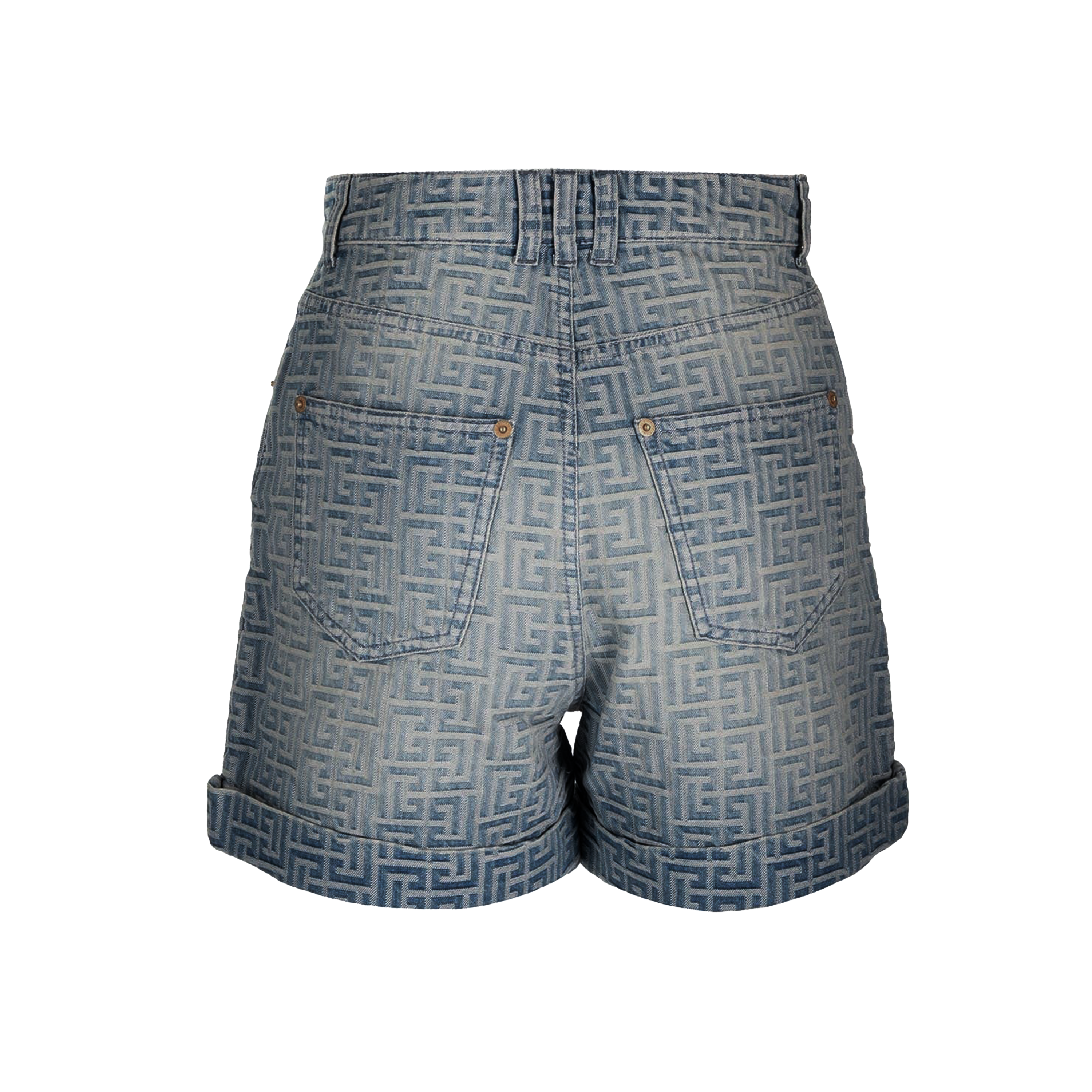 Shirt Denim Balmain Monogram