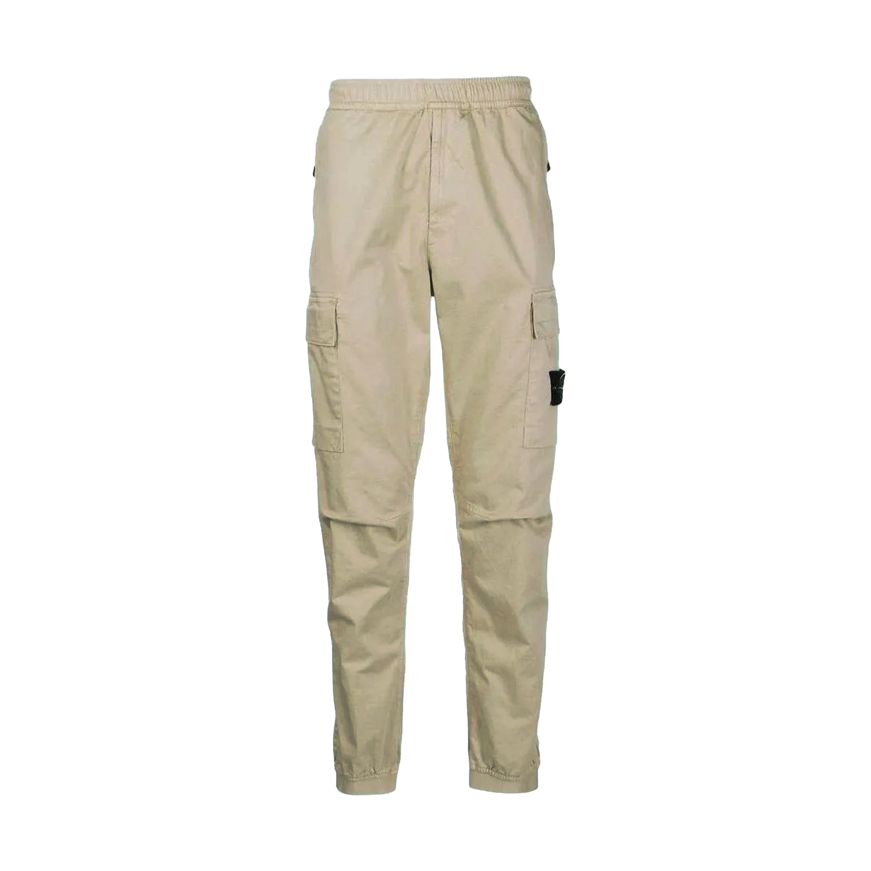 Pantalón Beige Stone Island Double Pocket Tag