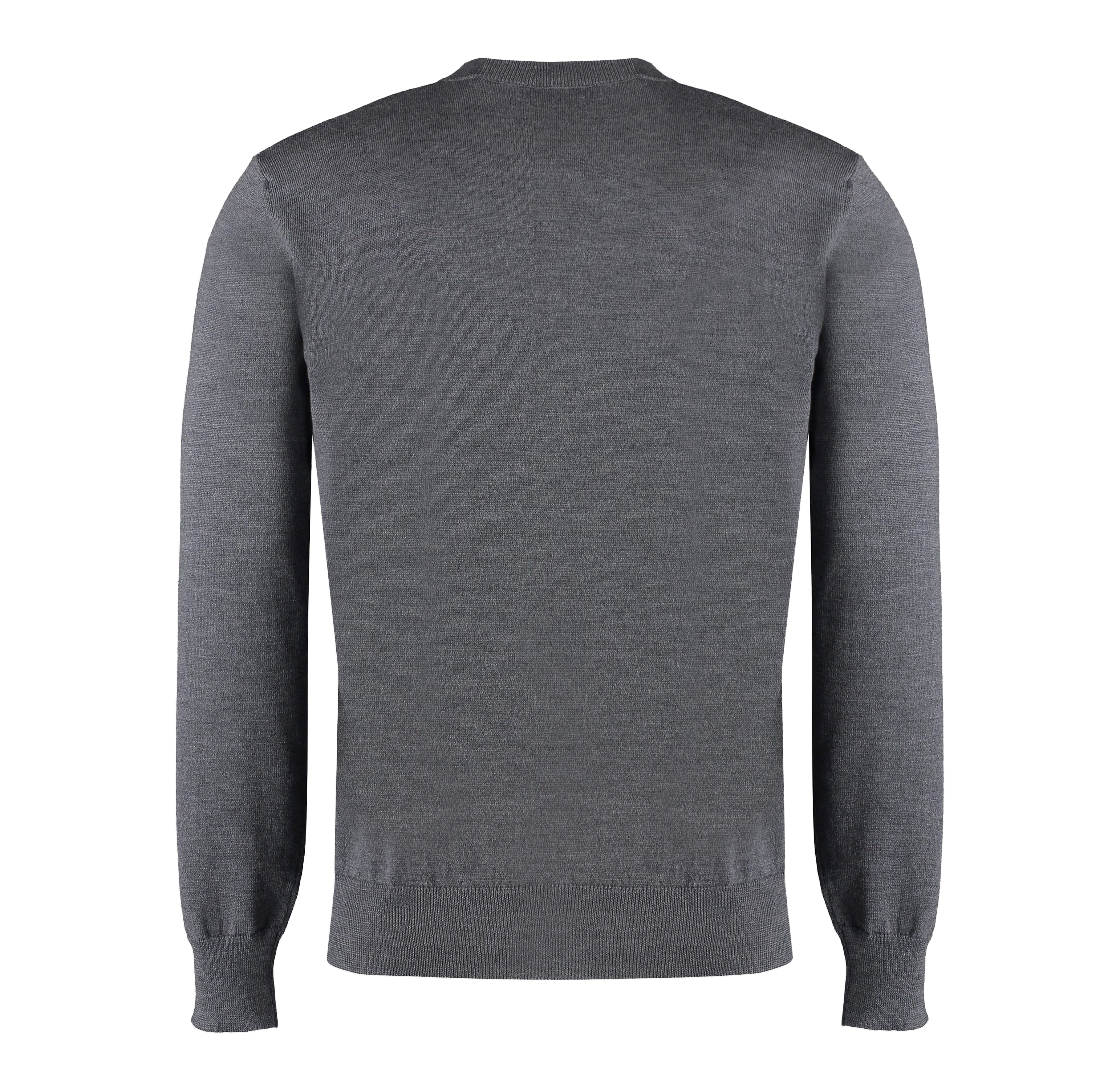 Suéter Gris Dsquared2 D2 Leaf