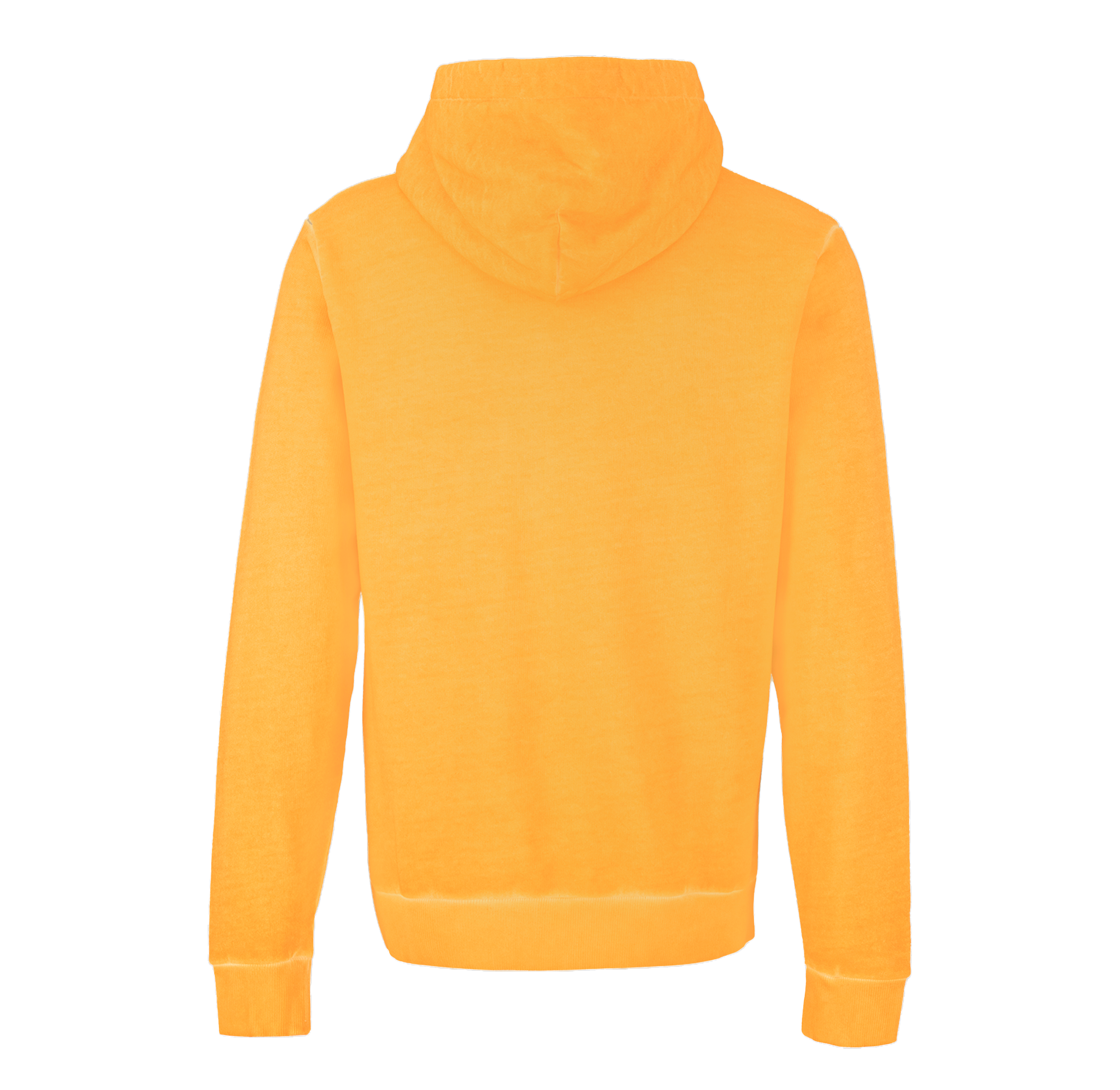 Buzo Tipo Hoodie Naranjado Marcelo Burlon Sunset Cross