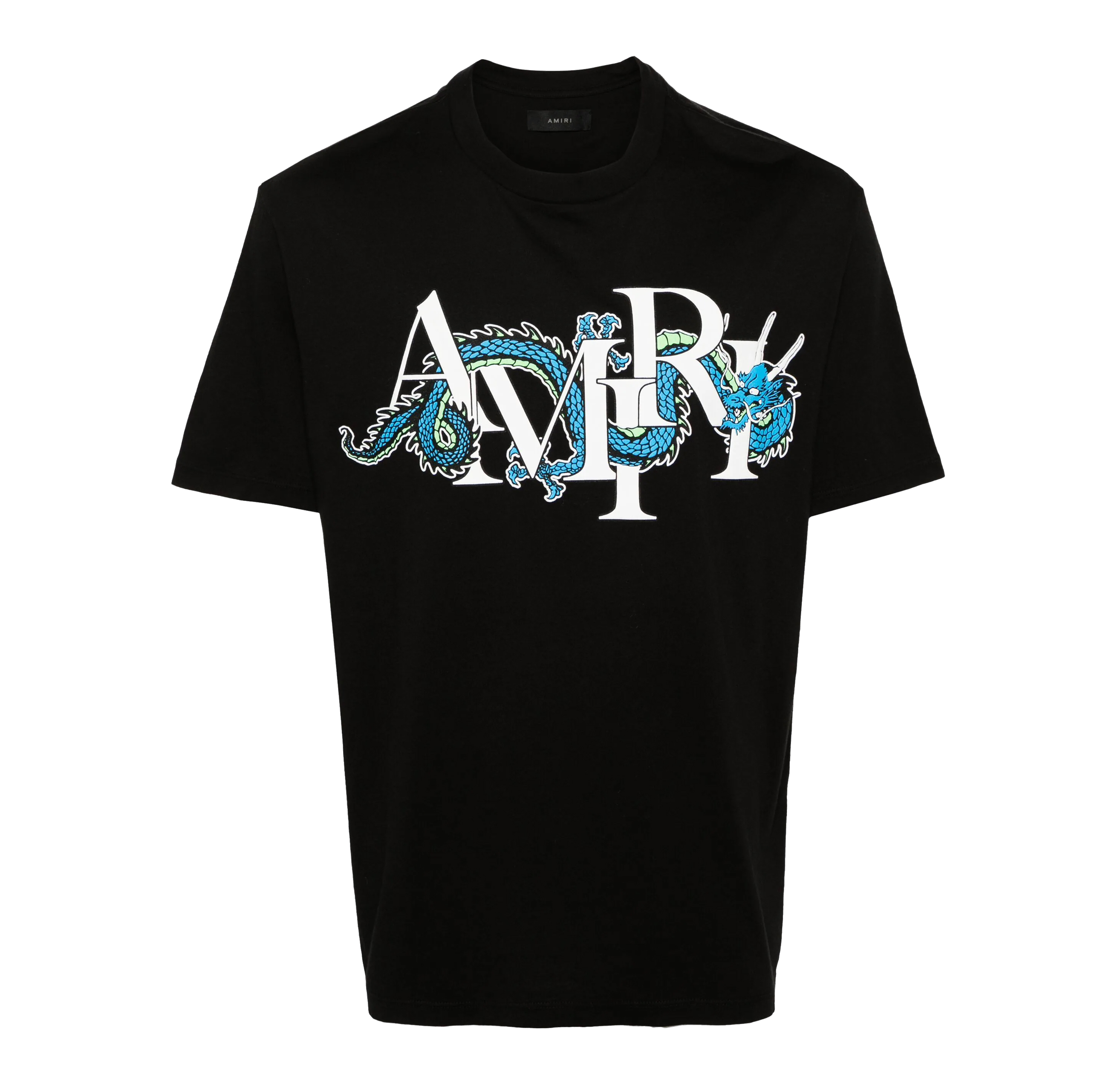 Camiseta Negra AMIRI Lny Dragon