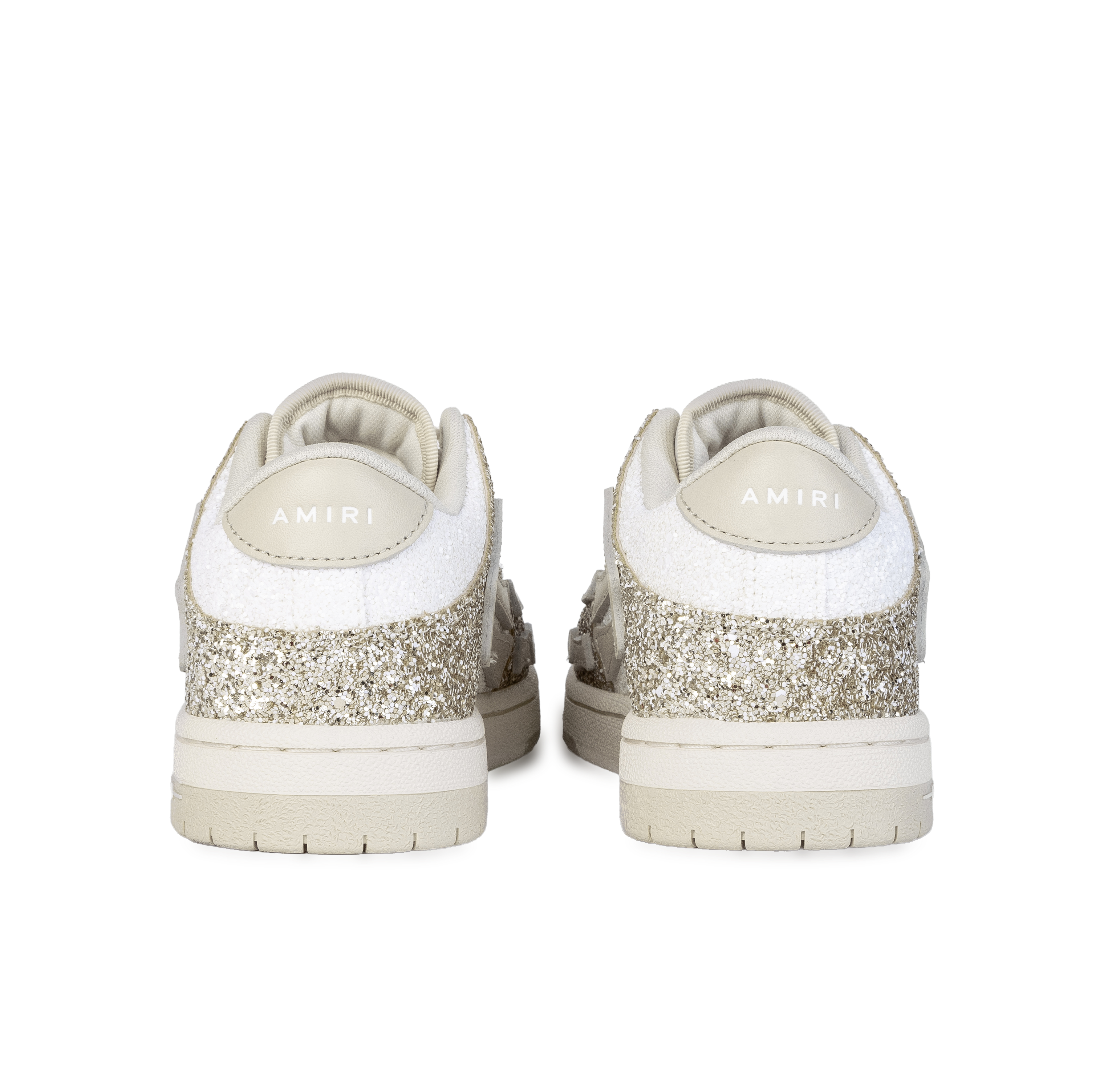 Sneakers Dorados AMIRI Skeleton Glitter