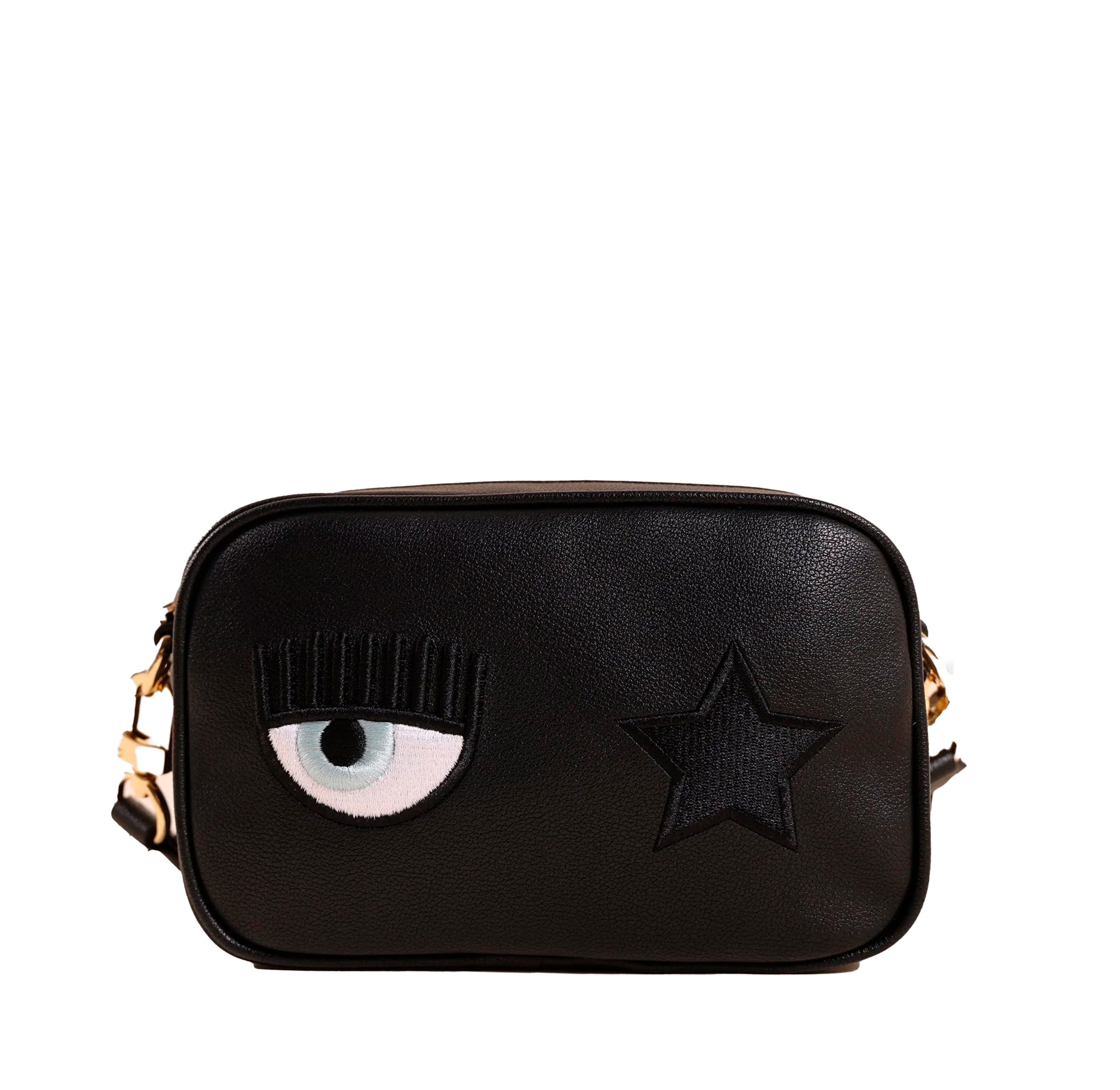 Bolso Negro Chiara Ferragni Eyelike Star