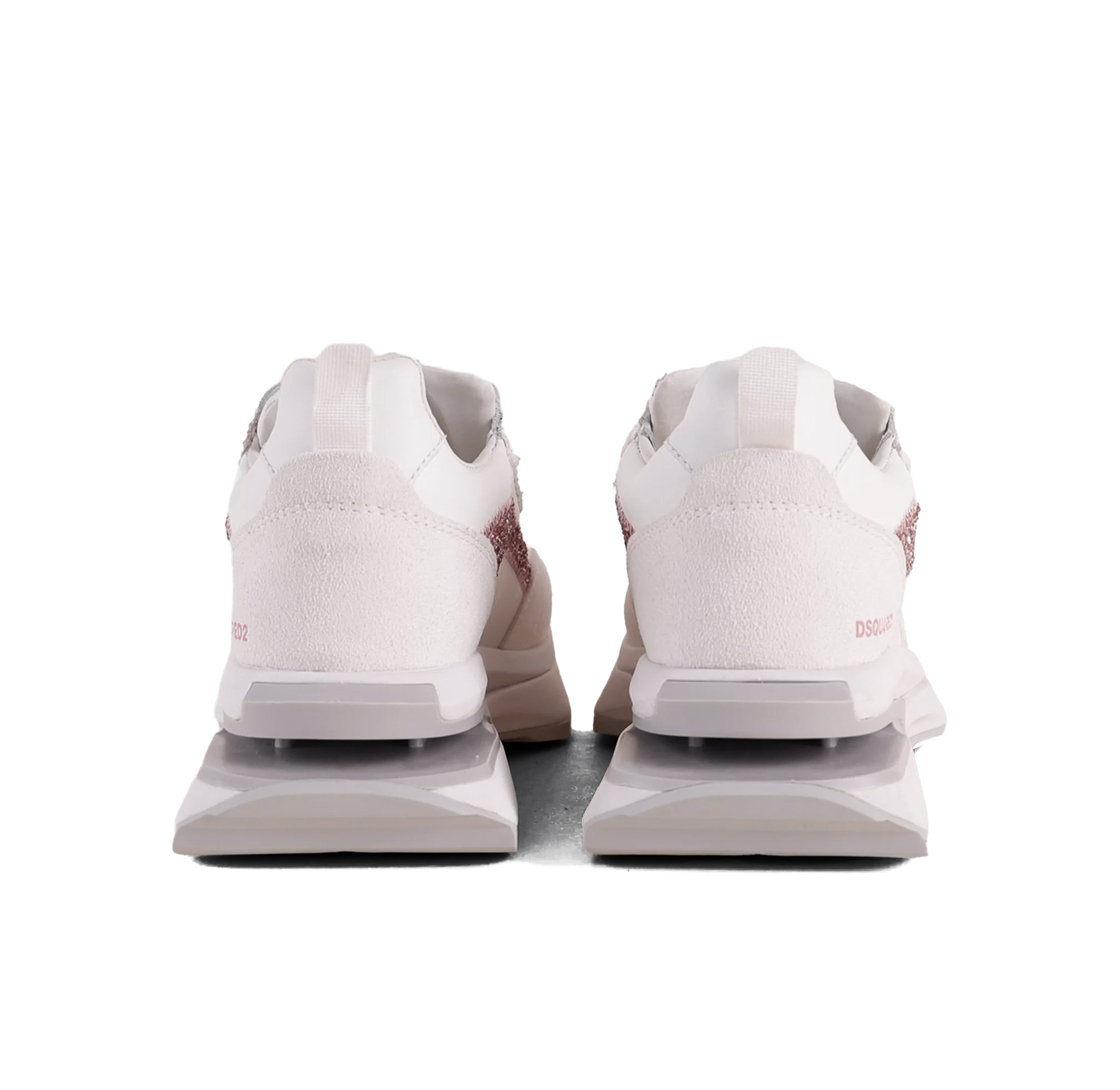 Sneakers Blanco Rosado Dsquared2 Almond