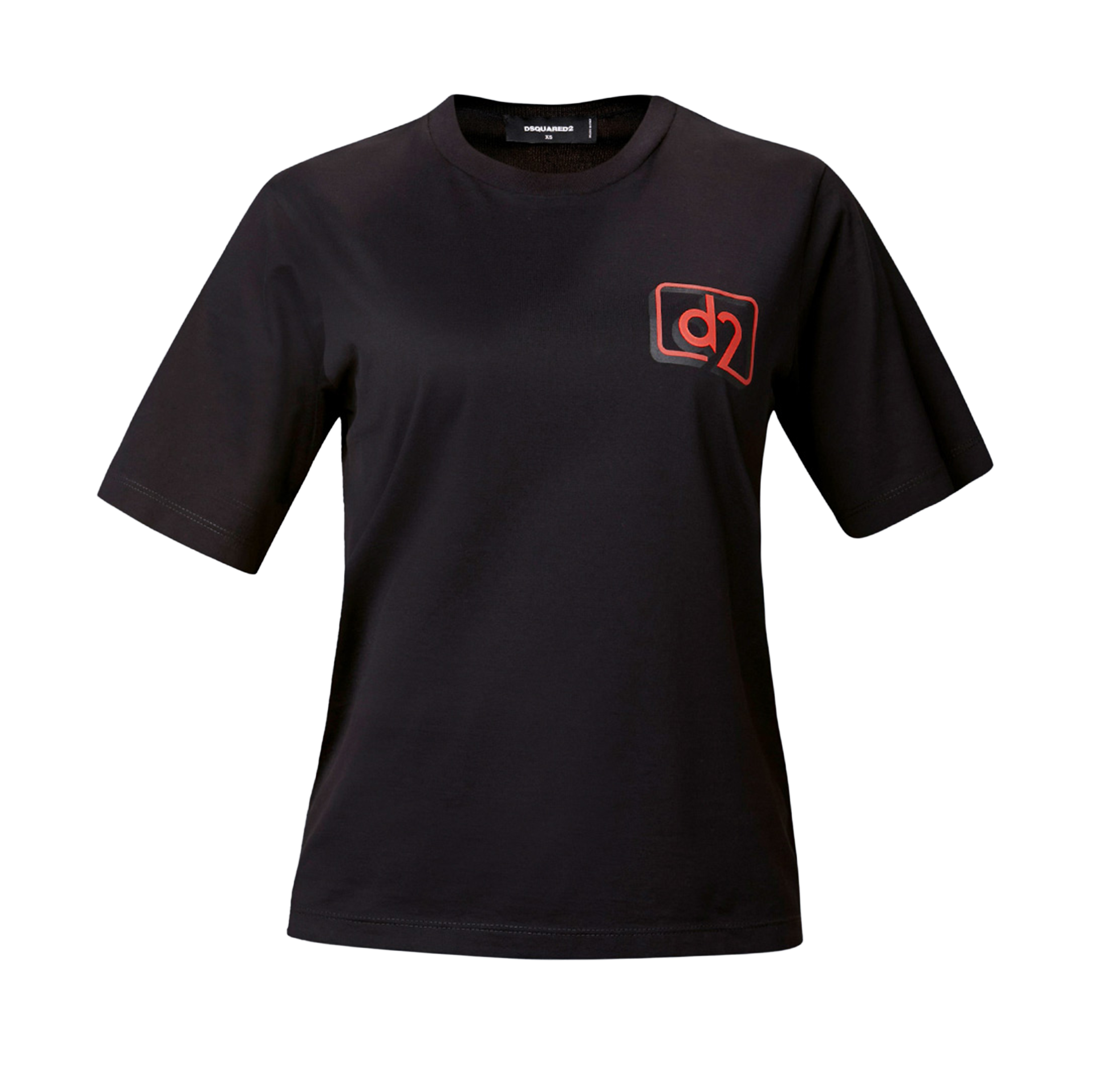 Camiseta Negra Dsquared2 D2 W