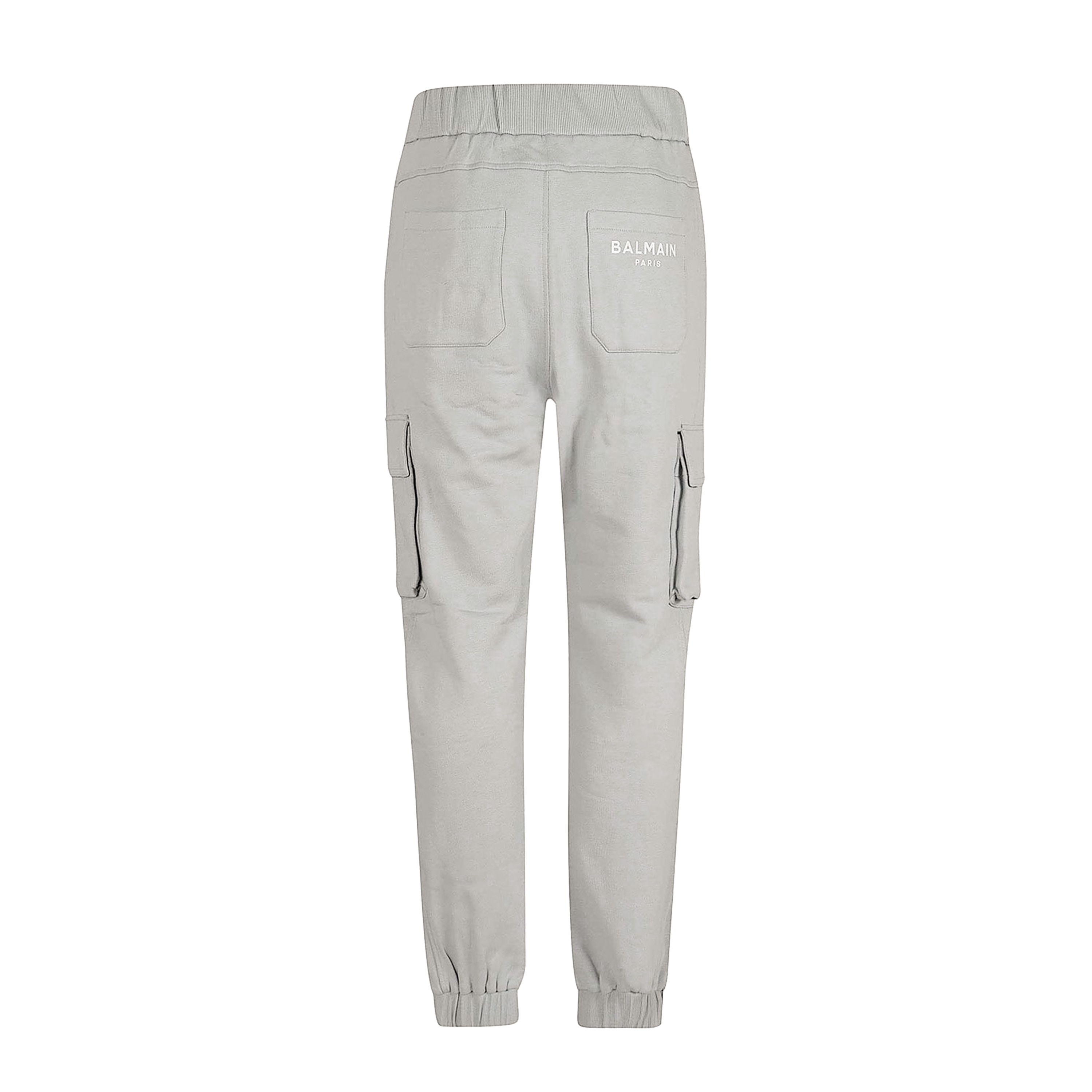 Sudadera Gris Balmain Print