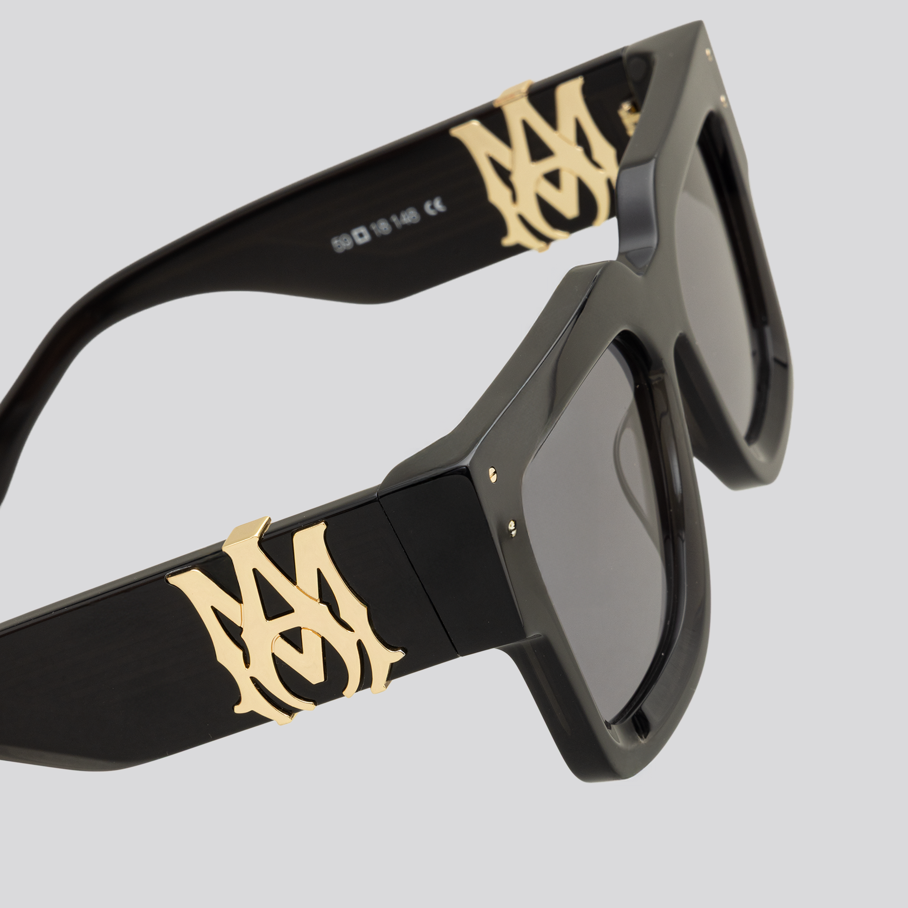Gafas Negras AMIRI Jumbo MA