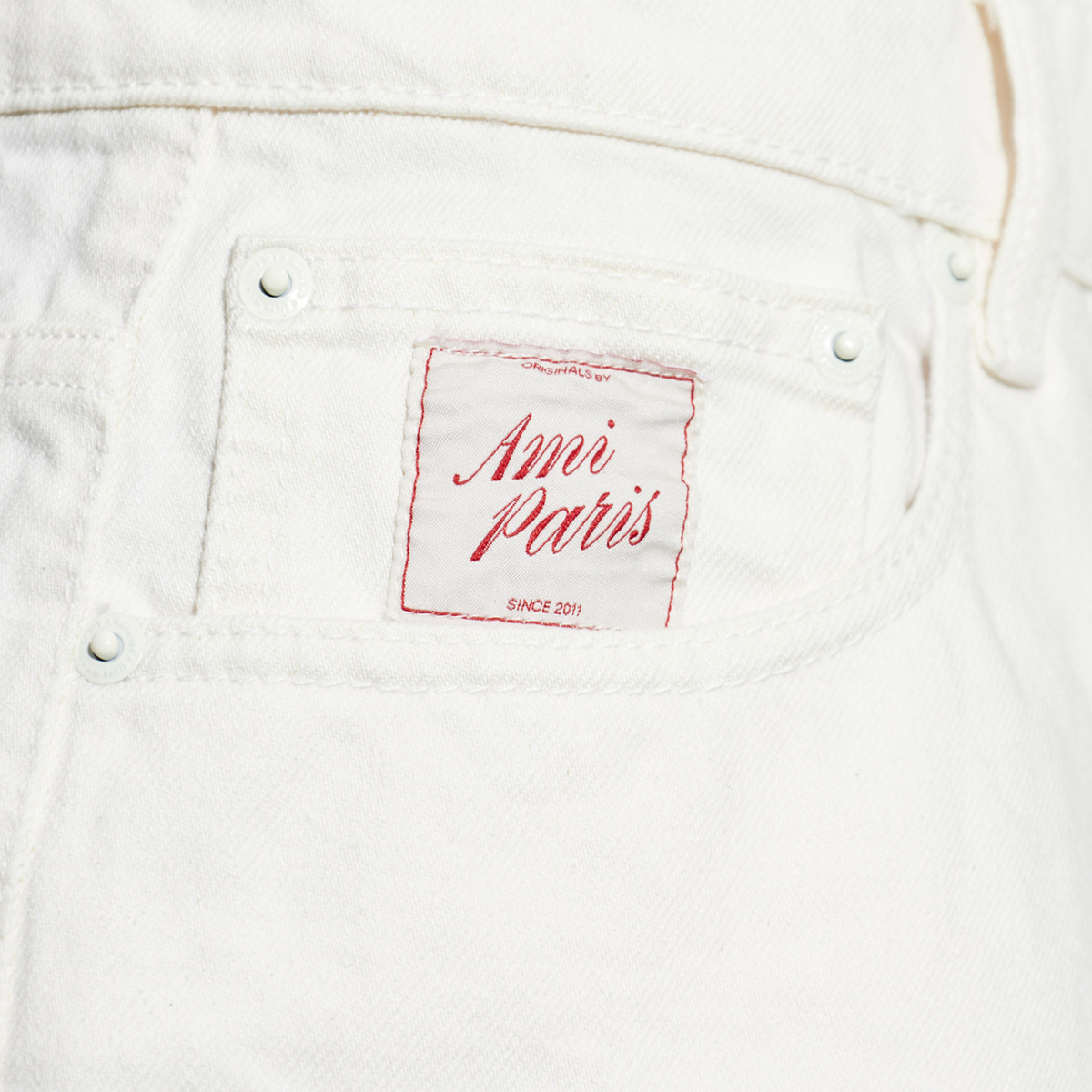 Short Blanco Ami Paris Hitage Label