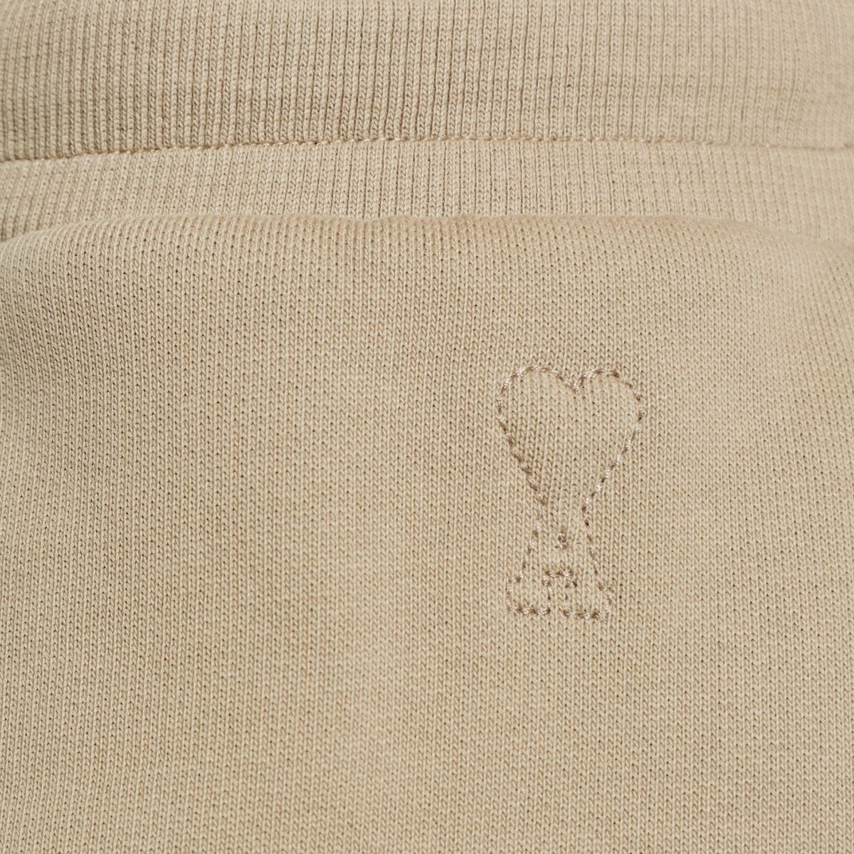 Sudadera Beige Ami Paris Coeur