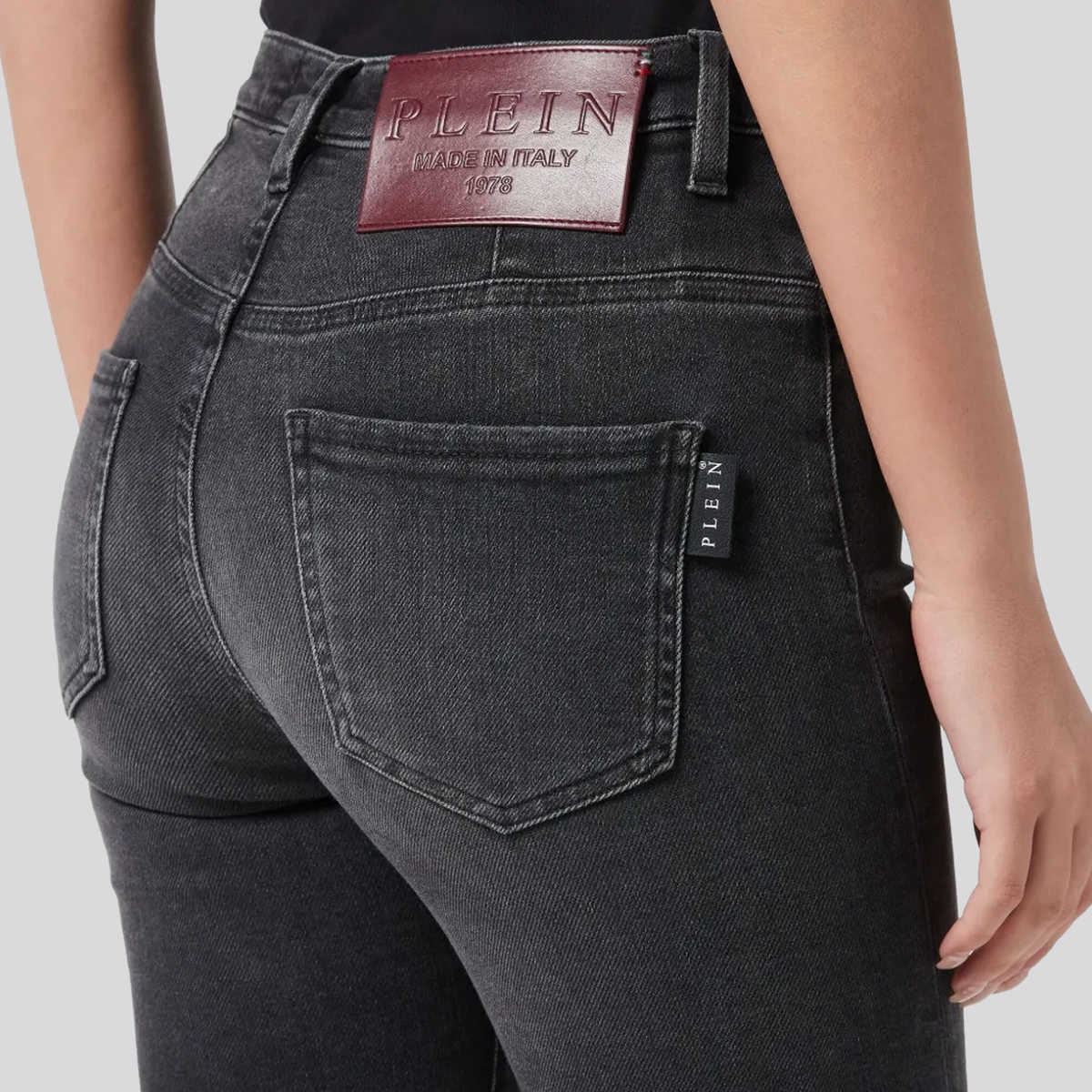 Jeans Negro Philipp Plein Waist