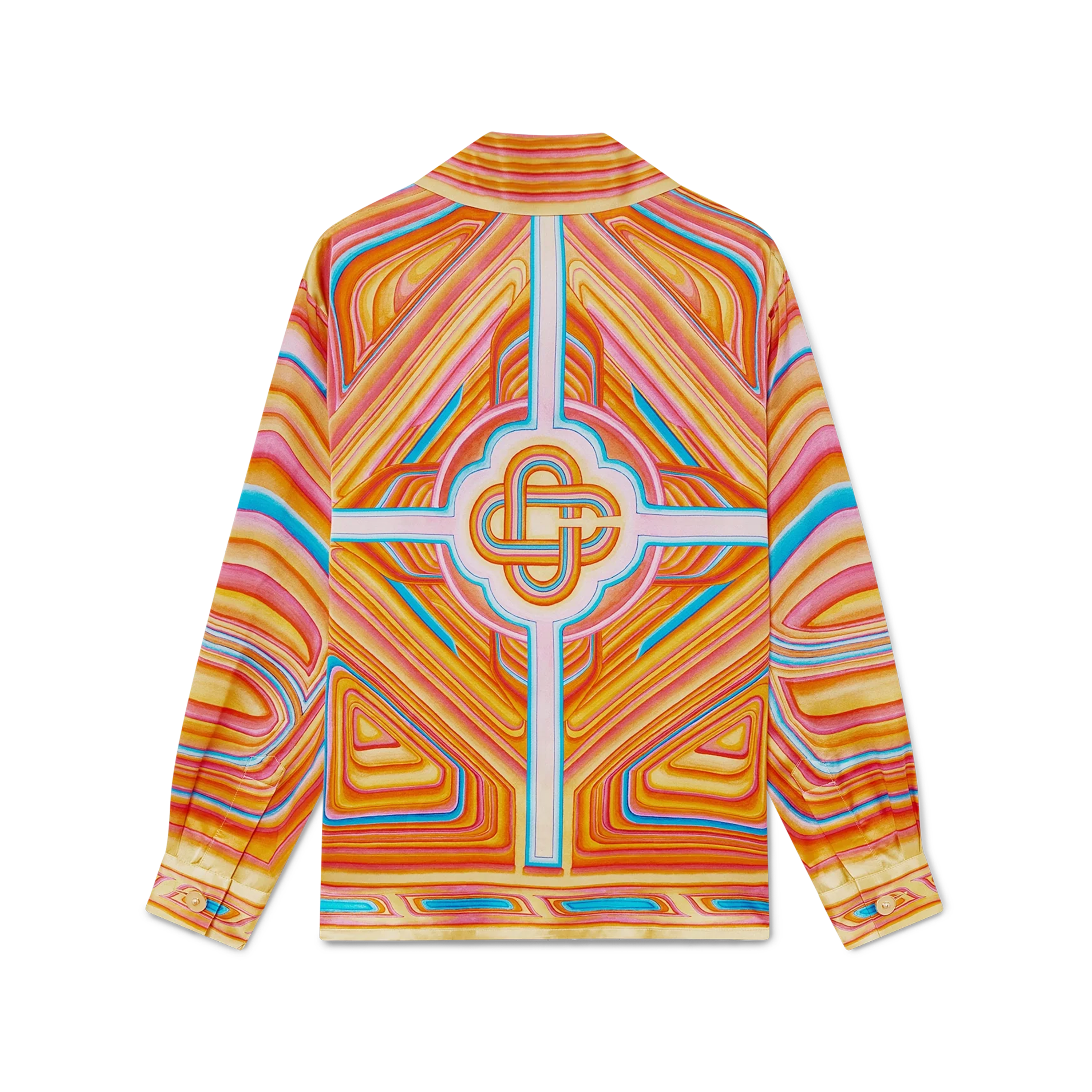 Camisa Naranjado Casablanca Low Rider