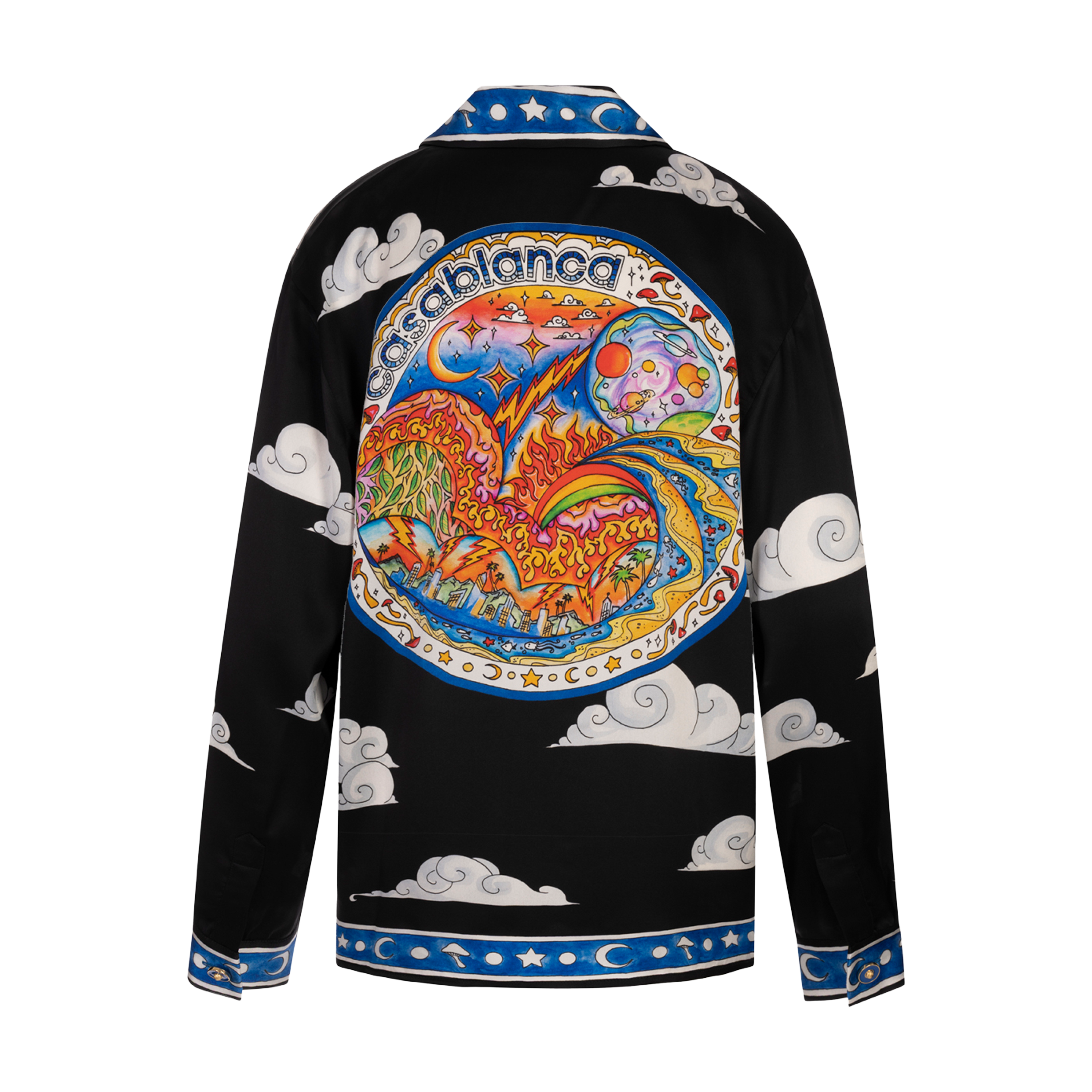Camisa Multicolor Casablanca Four Elements