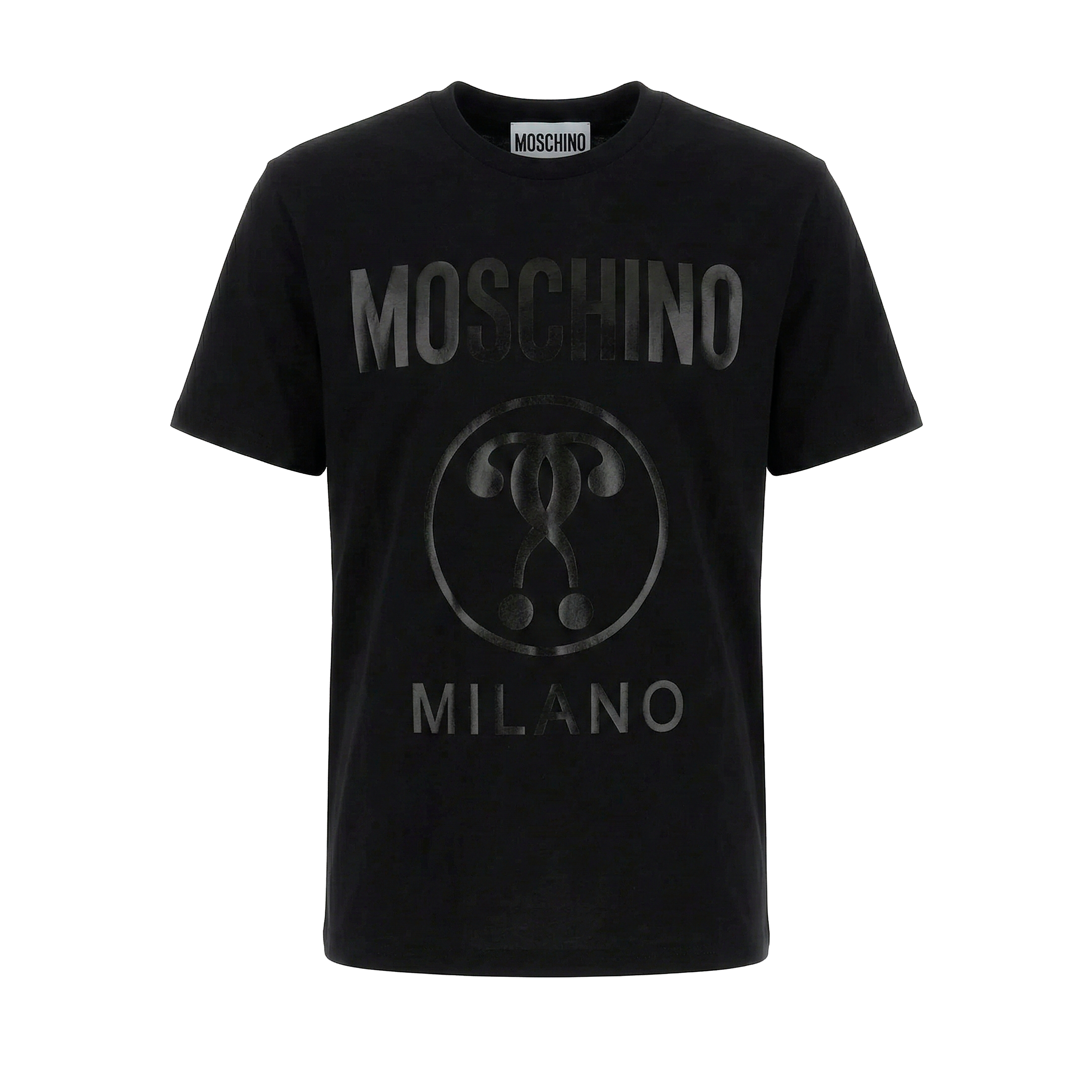 Camiseta Negra Moschino Couture Milano