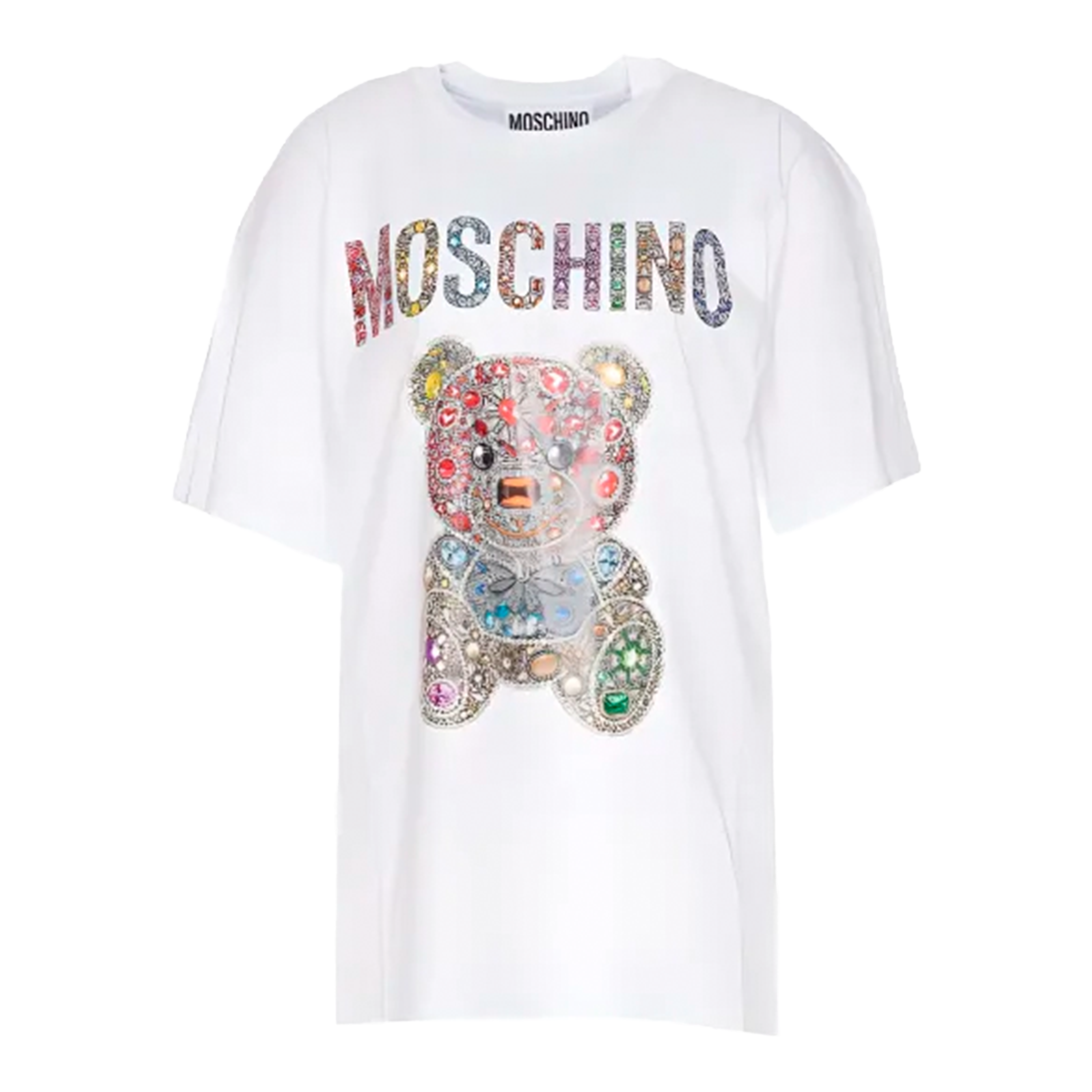Camiseta Blanca Moschino Toy Rocks