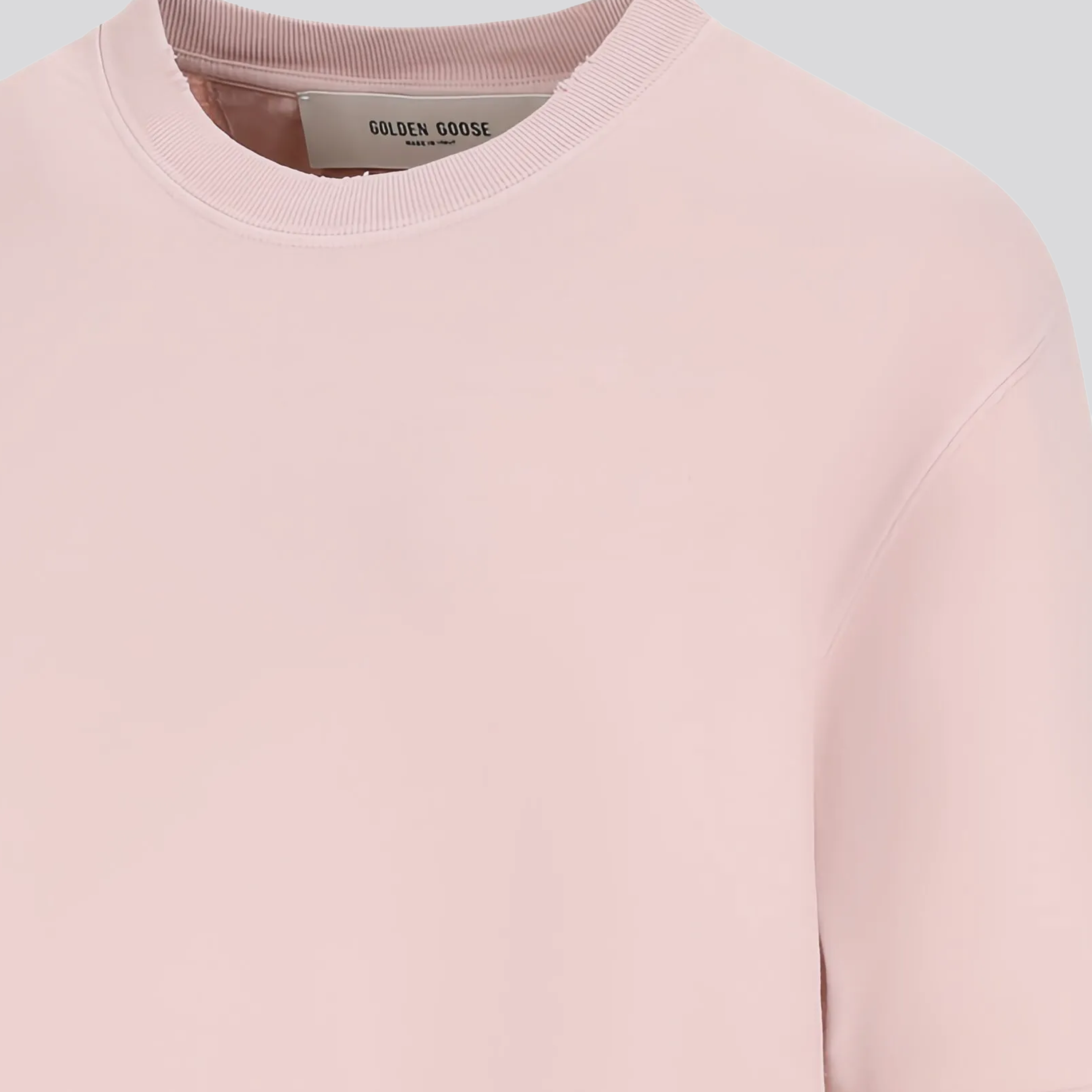 Camiseta Rosa Golden Goose Logo
