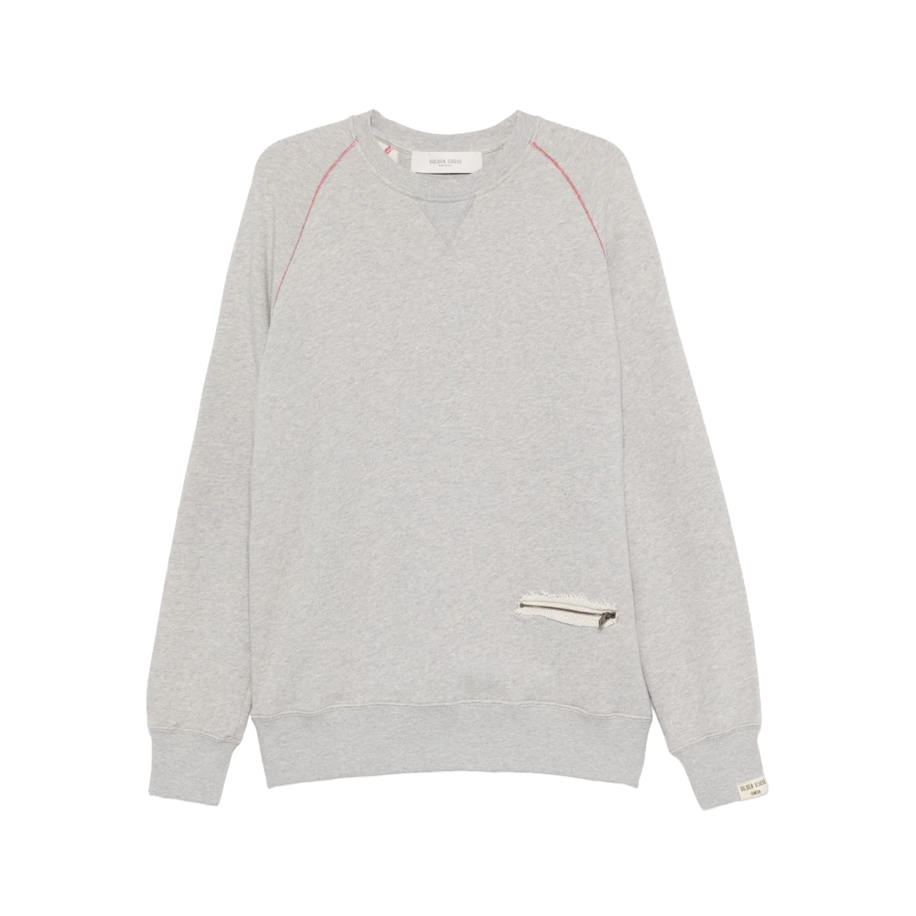 Buzo Gris Golden Goose Zip