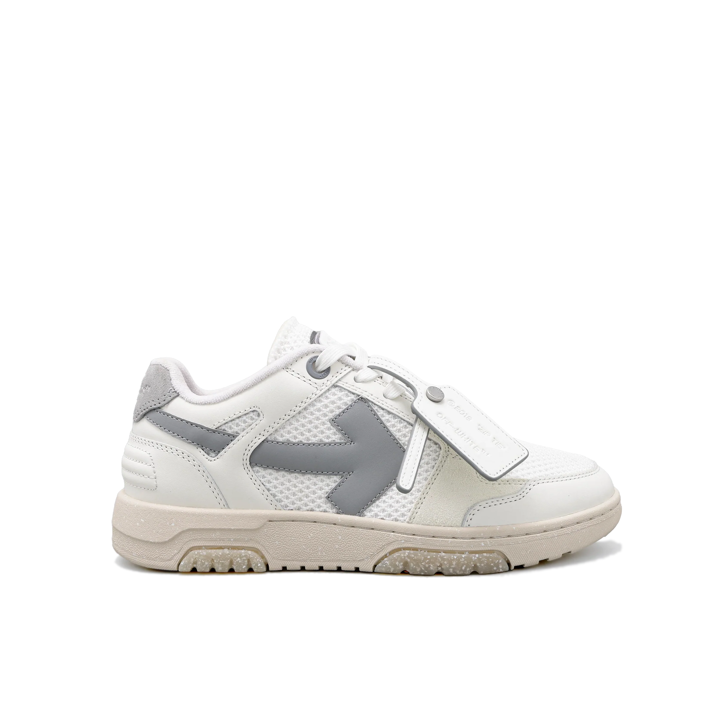 Sneakers Blancos Gris Ceniza Off-White Slim Out