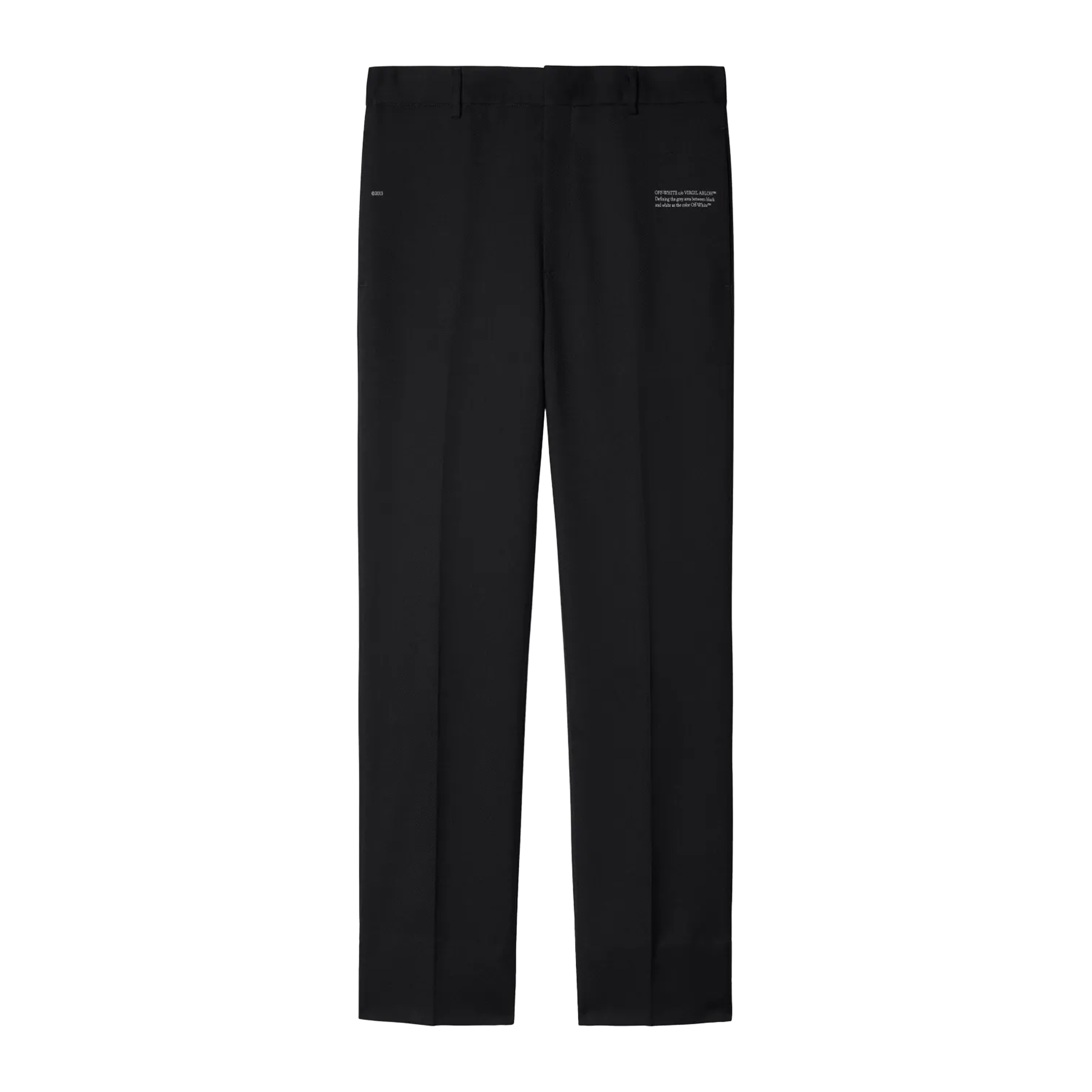 Pantalón Negro Off-White Drill Slim