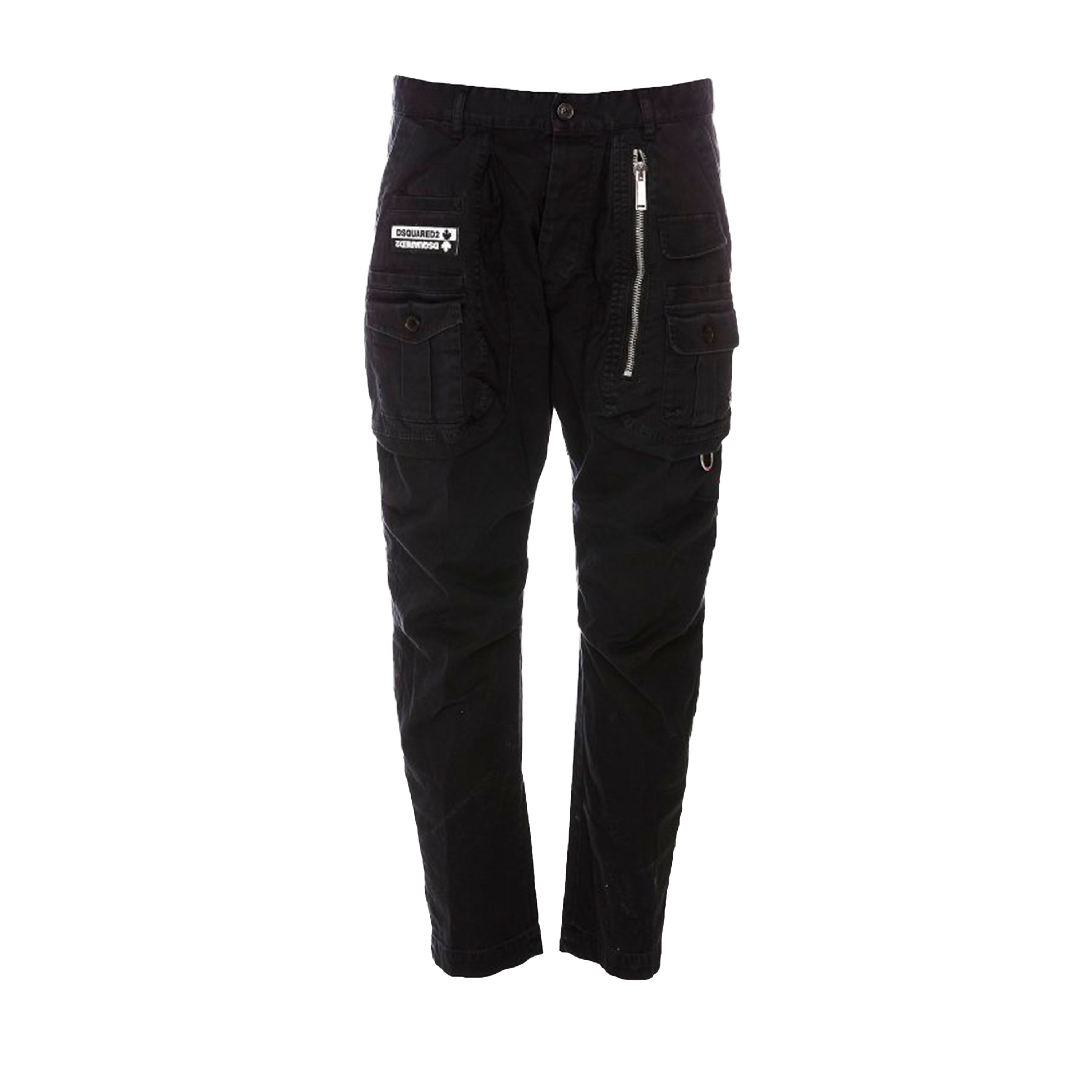 Pantalón Negro Dsquared2 Cargo