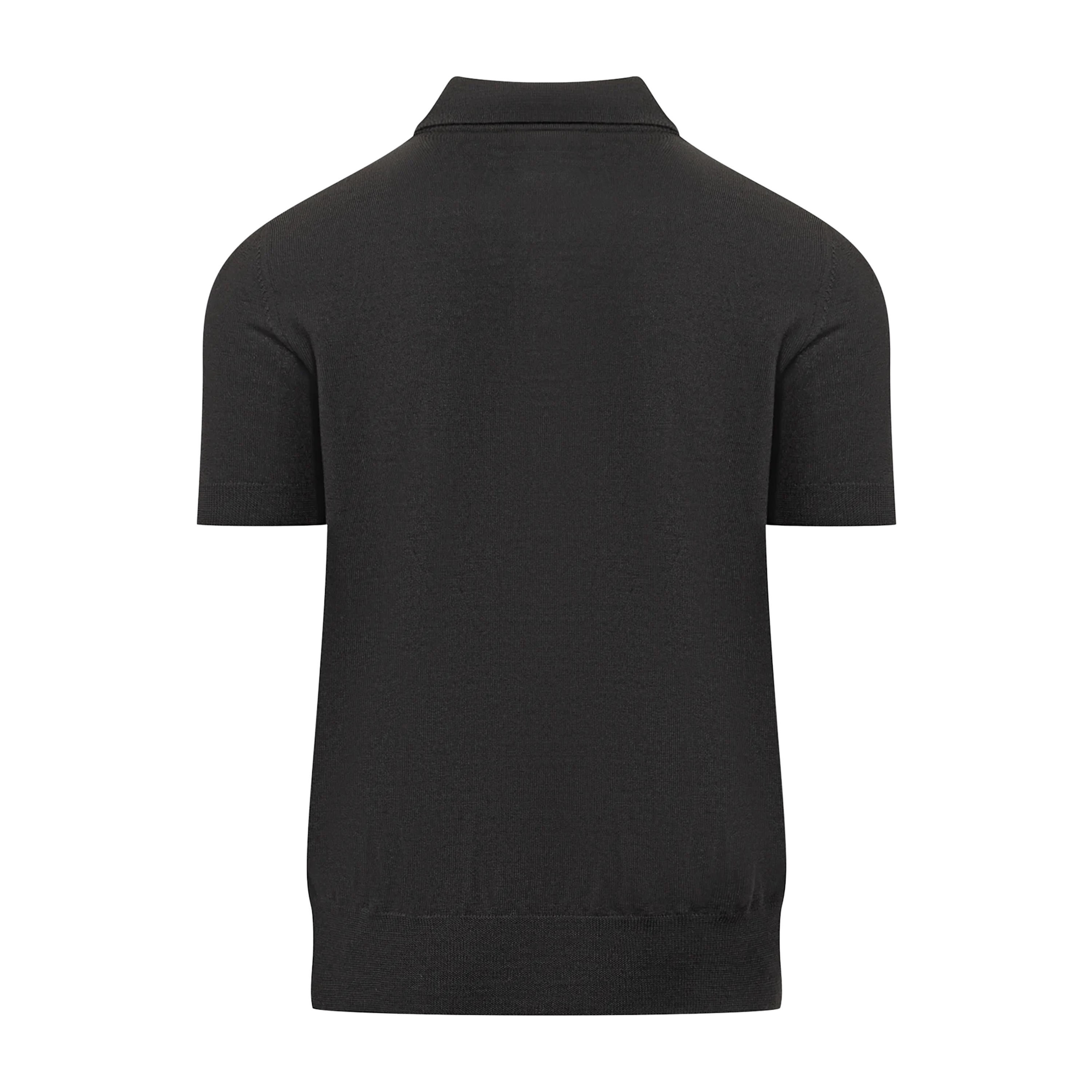 Camiseta Tipo Polo Negra Dsquared2 Leaf