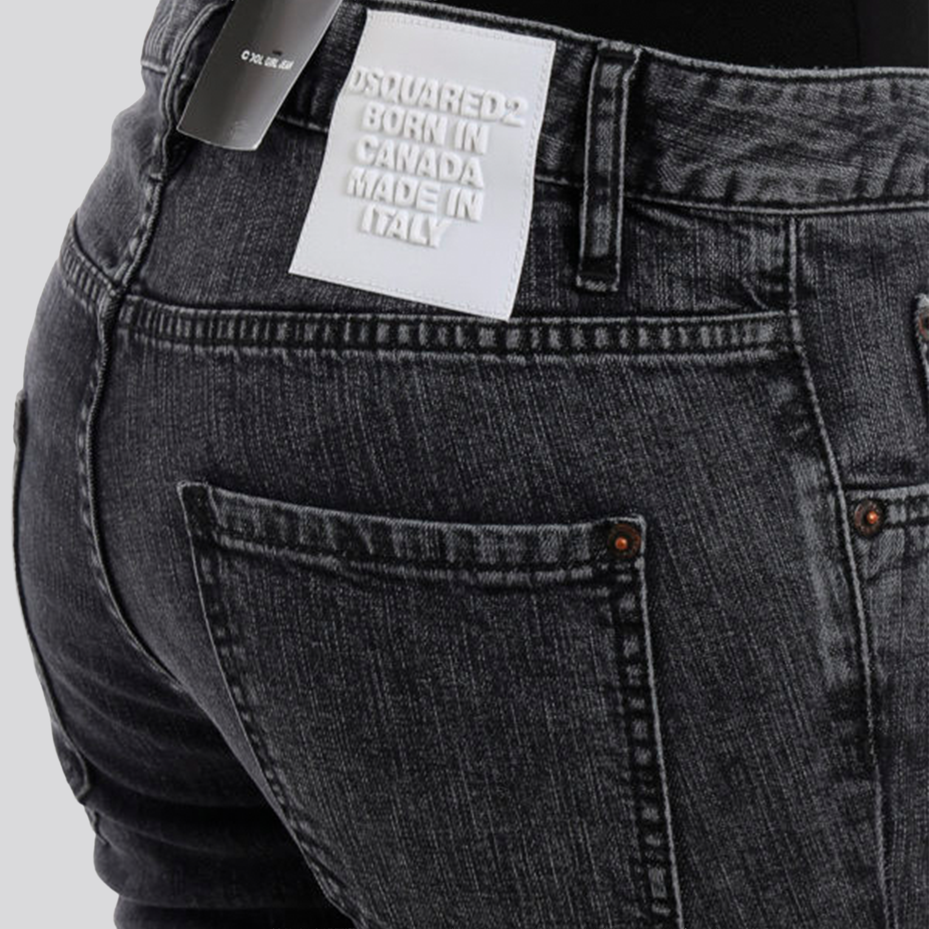 Jeans Gris Dsquared2 Jean Jennifer Gris D2 Milano