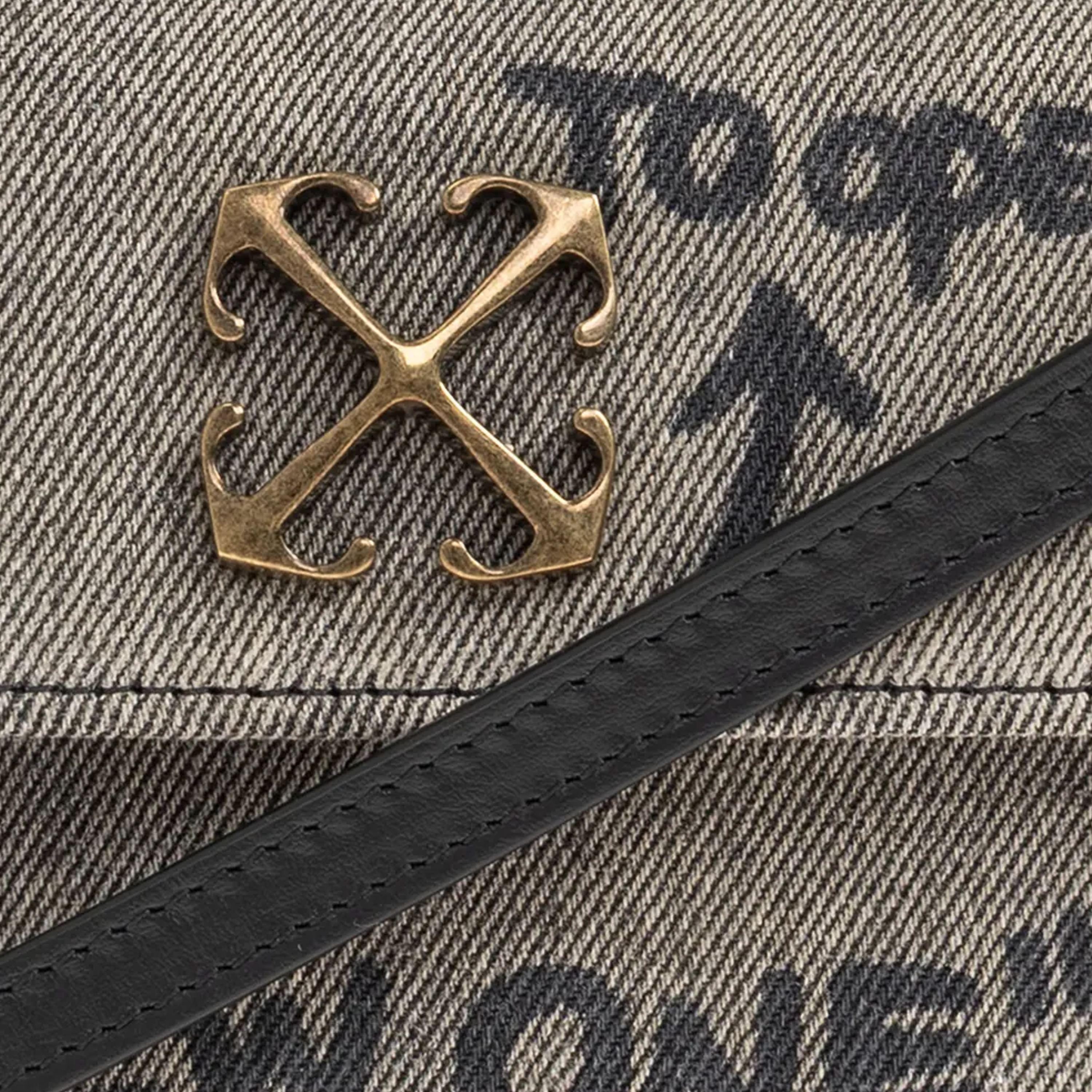 Cartera Verde Off-White Jitney “Pocket”