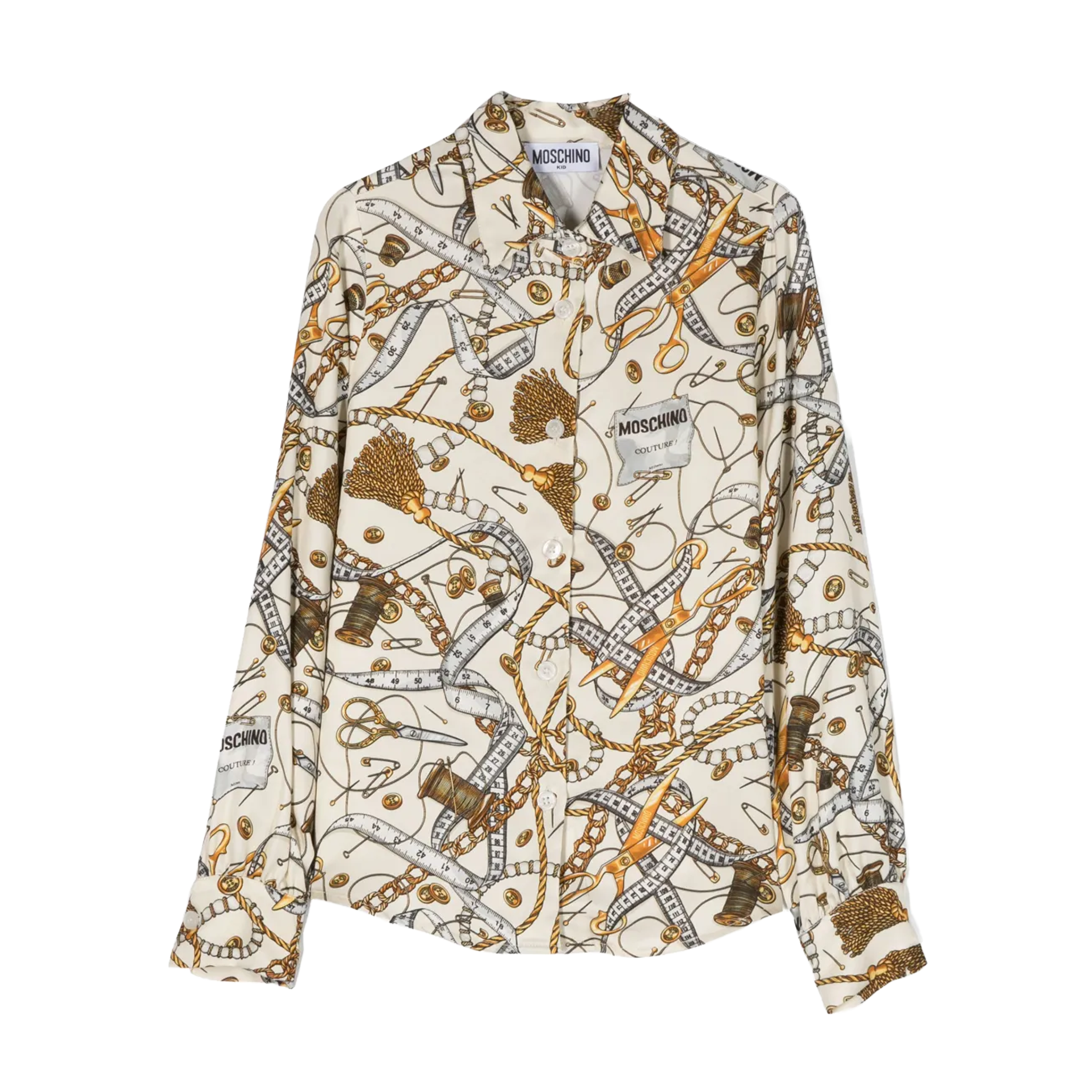 Falda Blanca Moschino Taylor