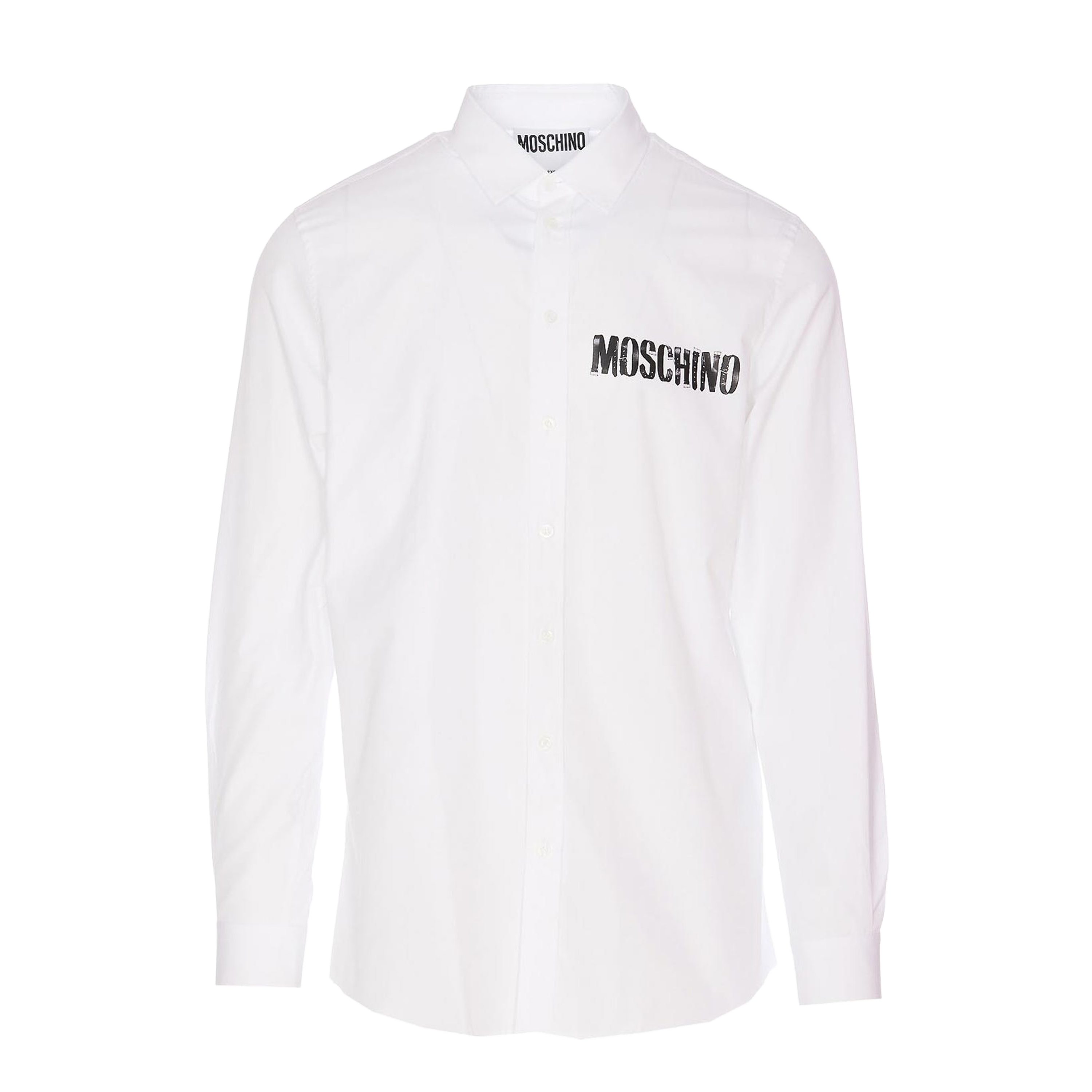 Camisa Blanca Moschino Logo