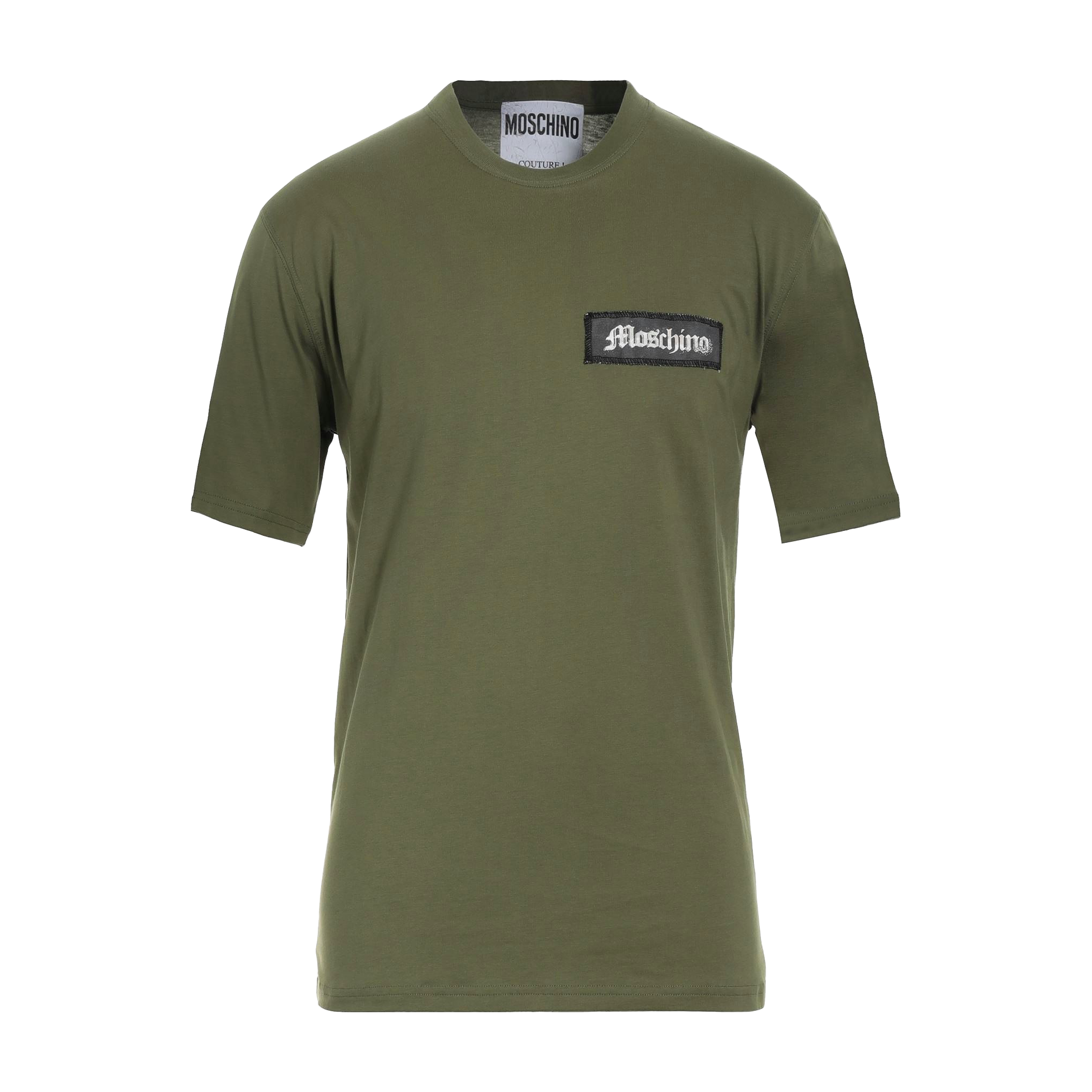 Camiseta Verde Moschino Chest Logo