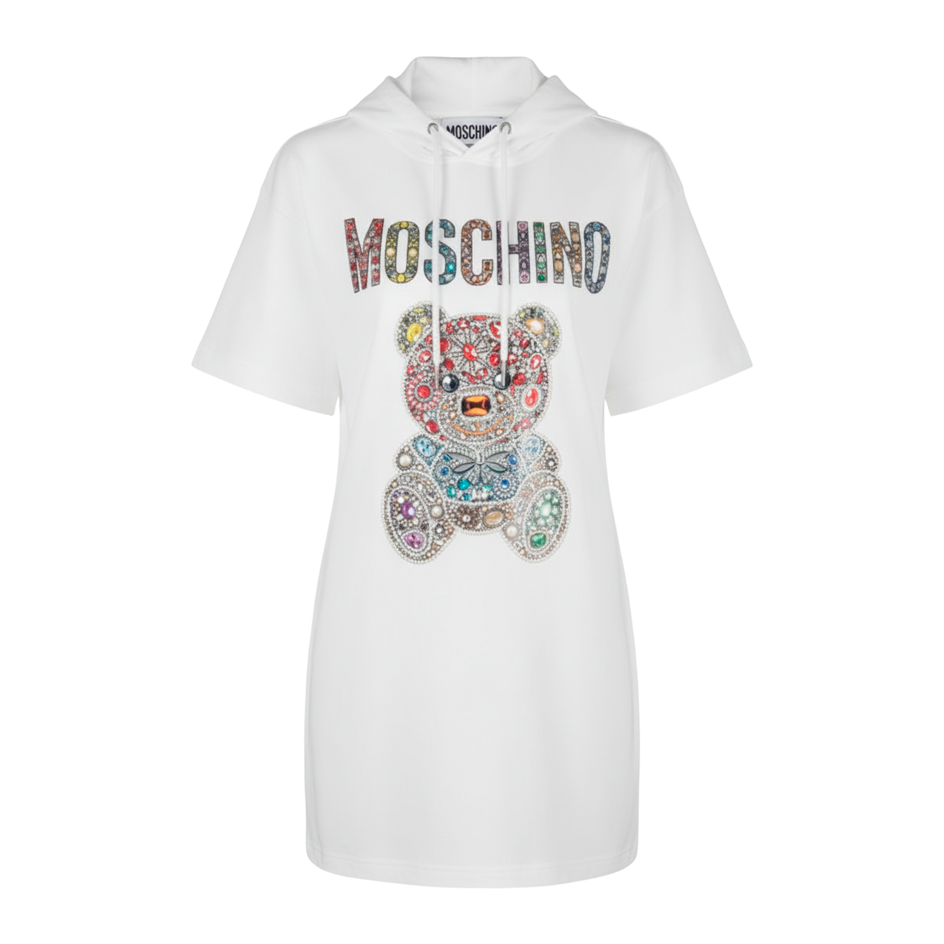 Vestido Blanco Moschino Teddy