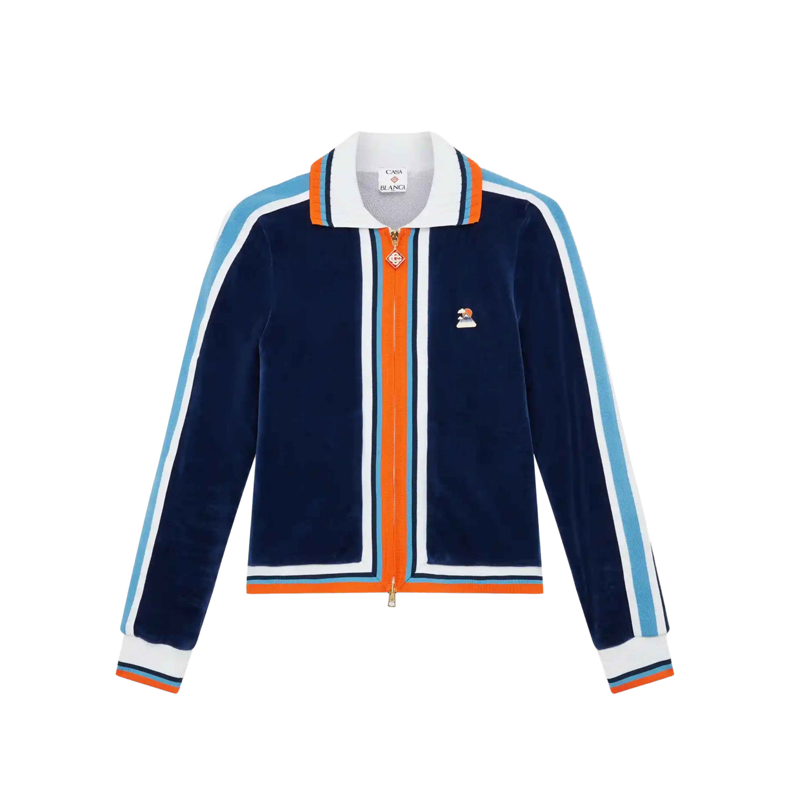 Chaqueta Azul Casablanca Velour