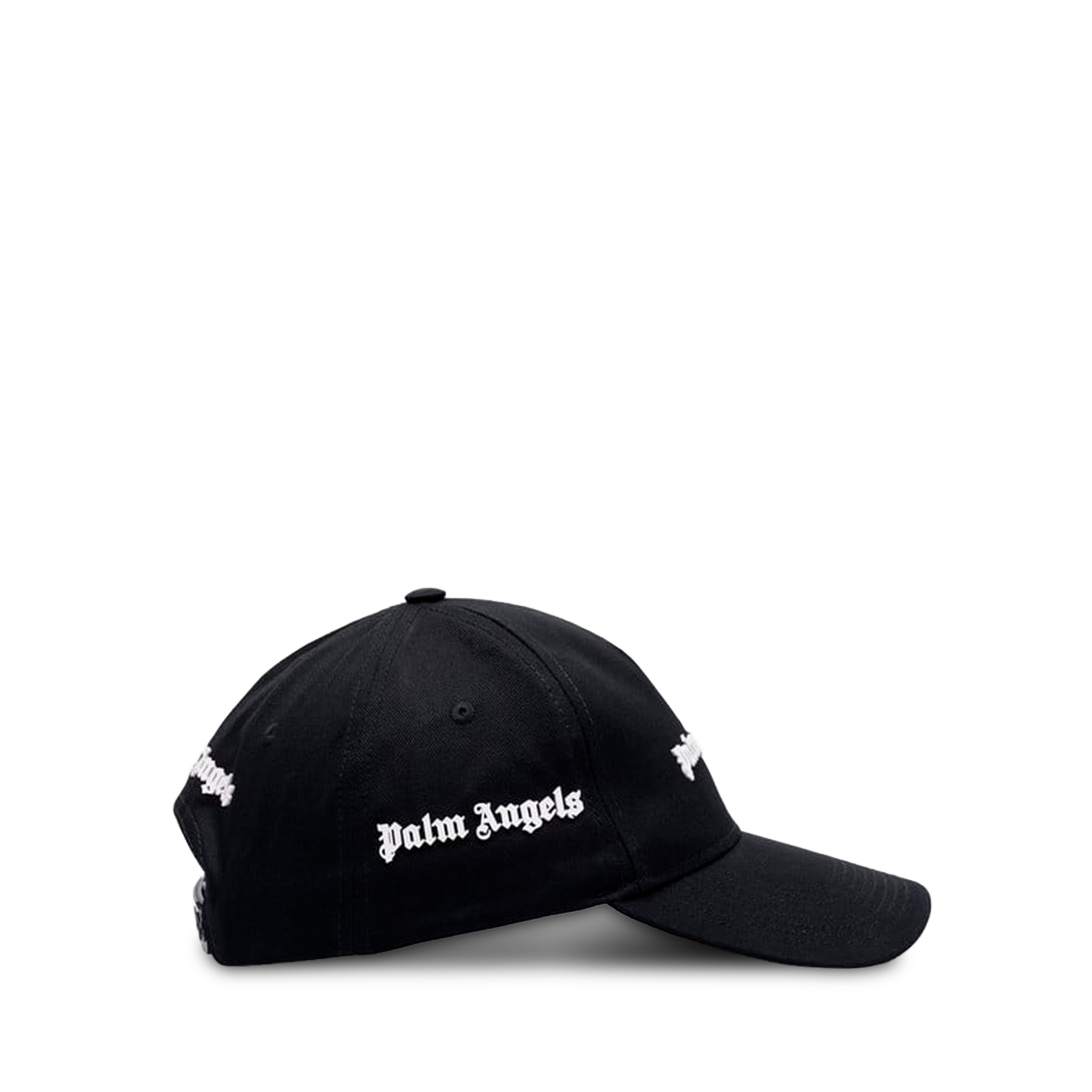 Gorra Negra Palm Angels 3 Logo