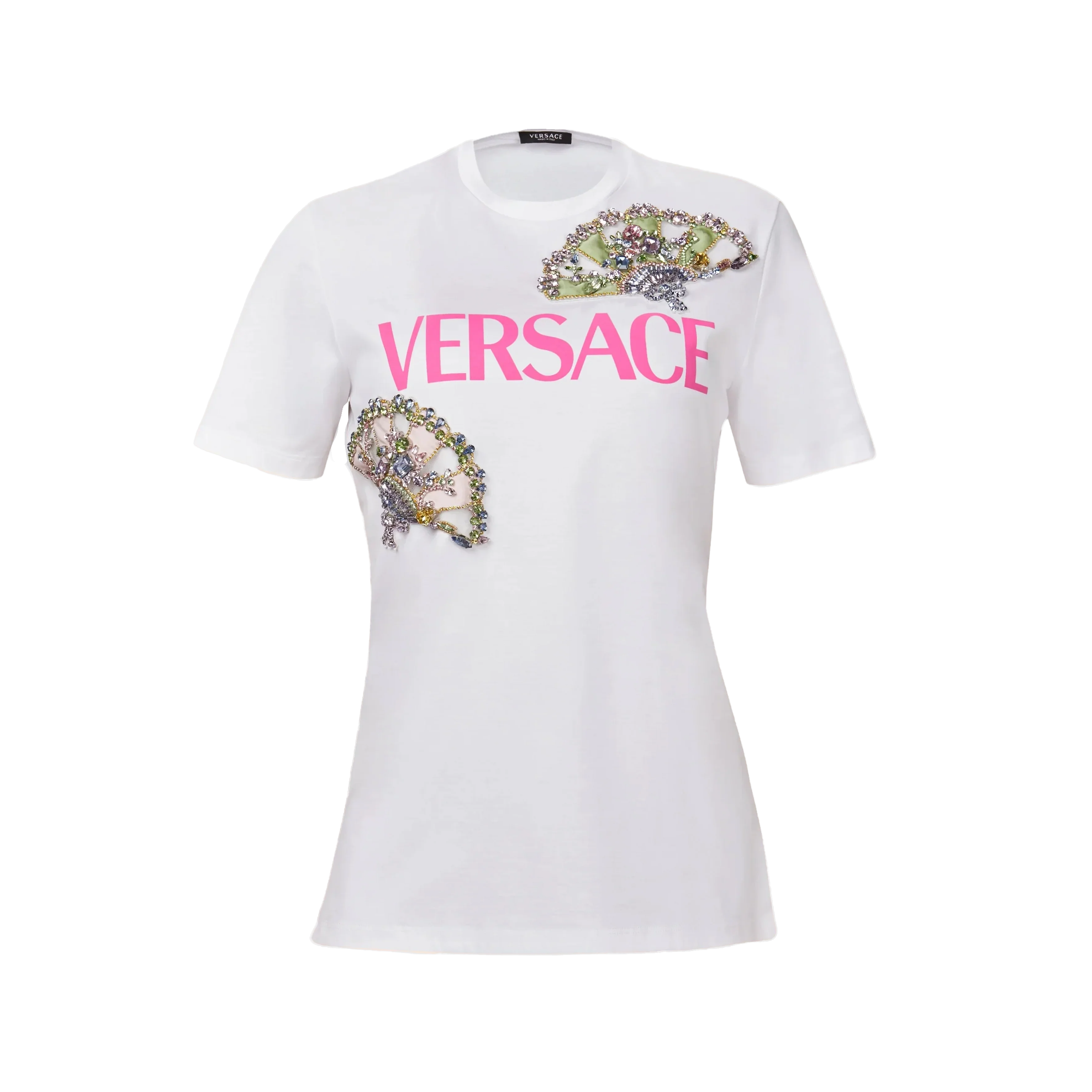 Camiseta Blanca Versace Ventagli