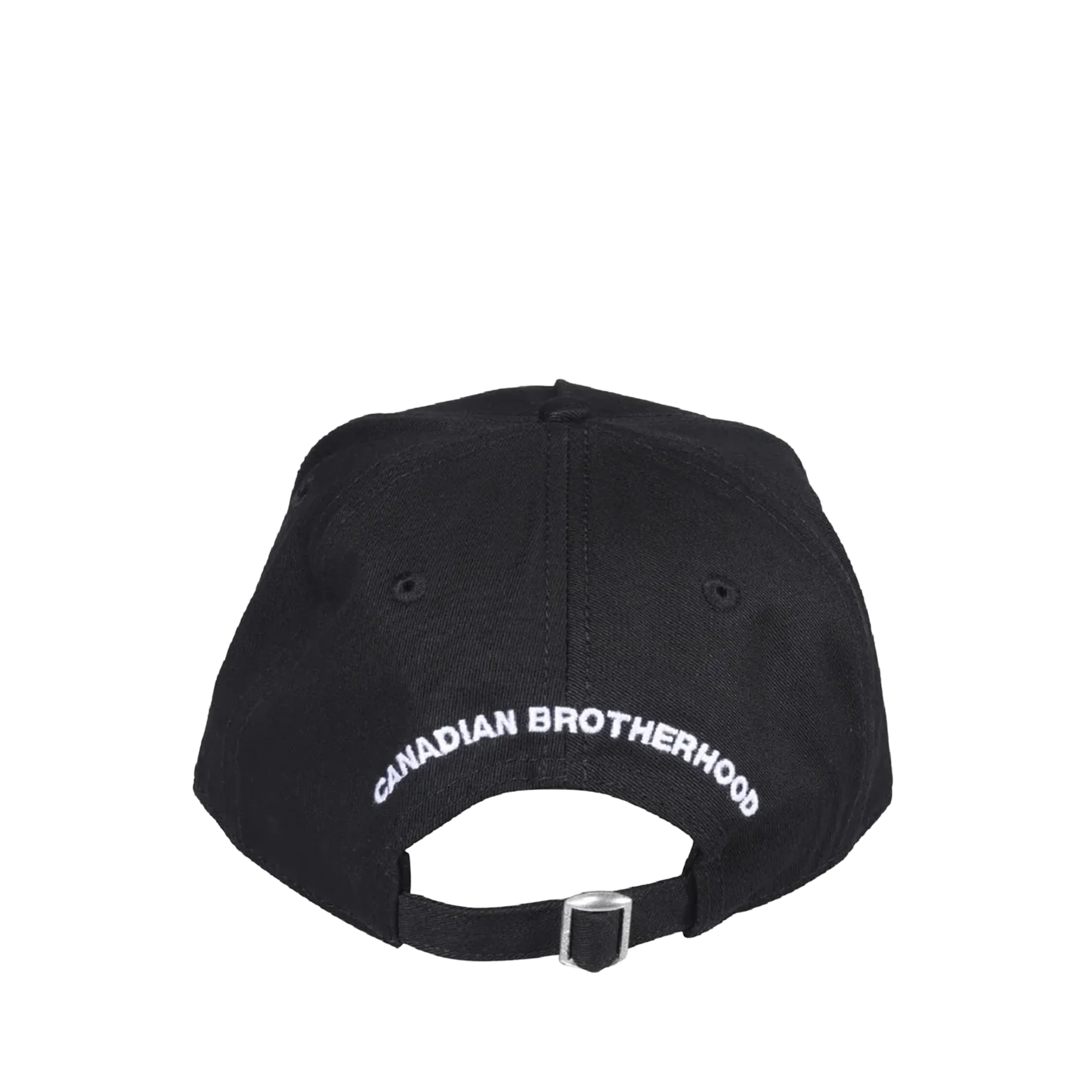 Gorra Negra Dsquared2 Nylon Plaque