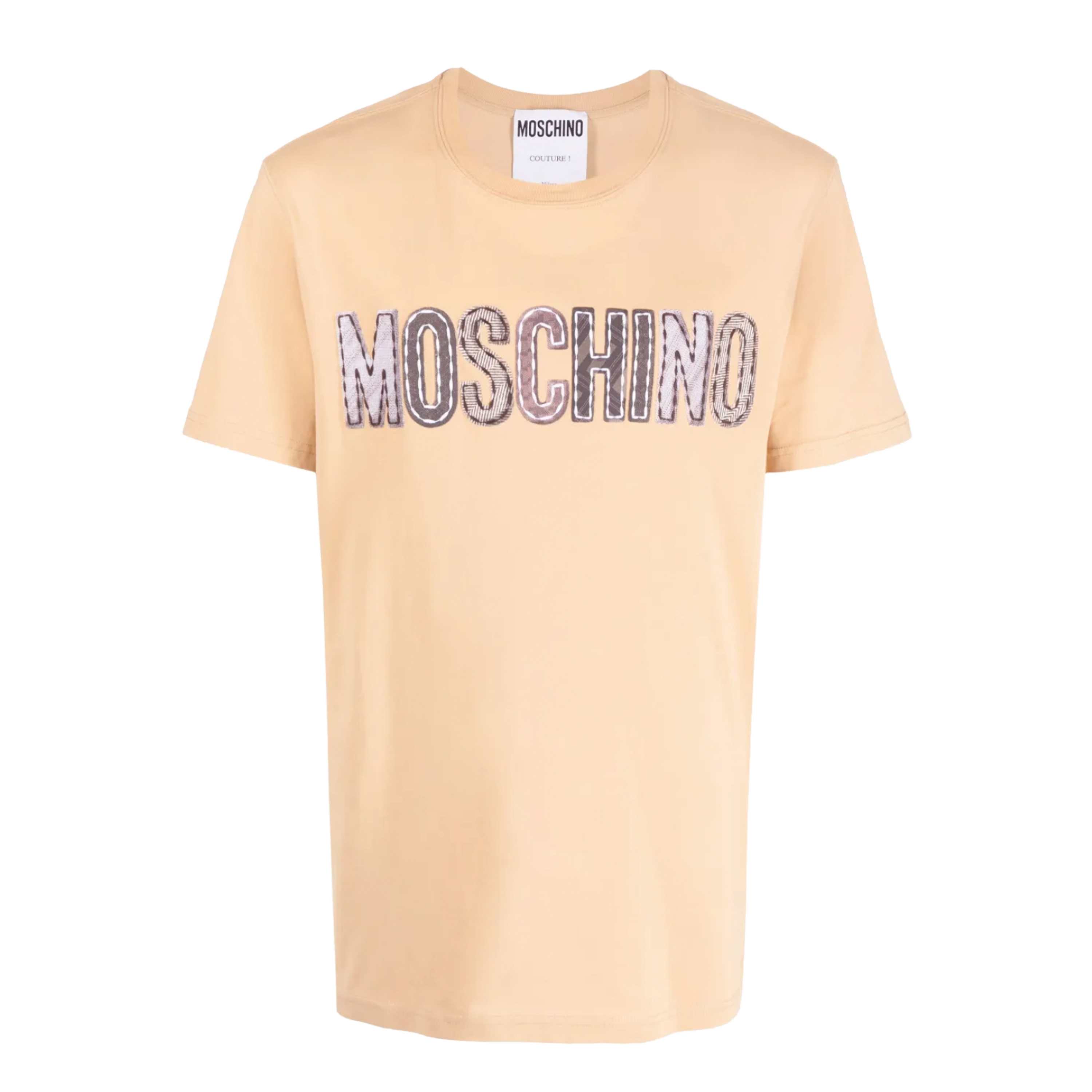 Camiseta Beige Moschino Logo
